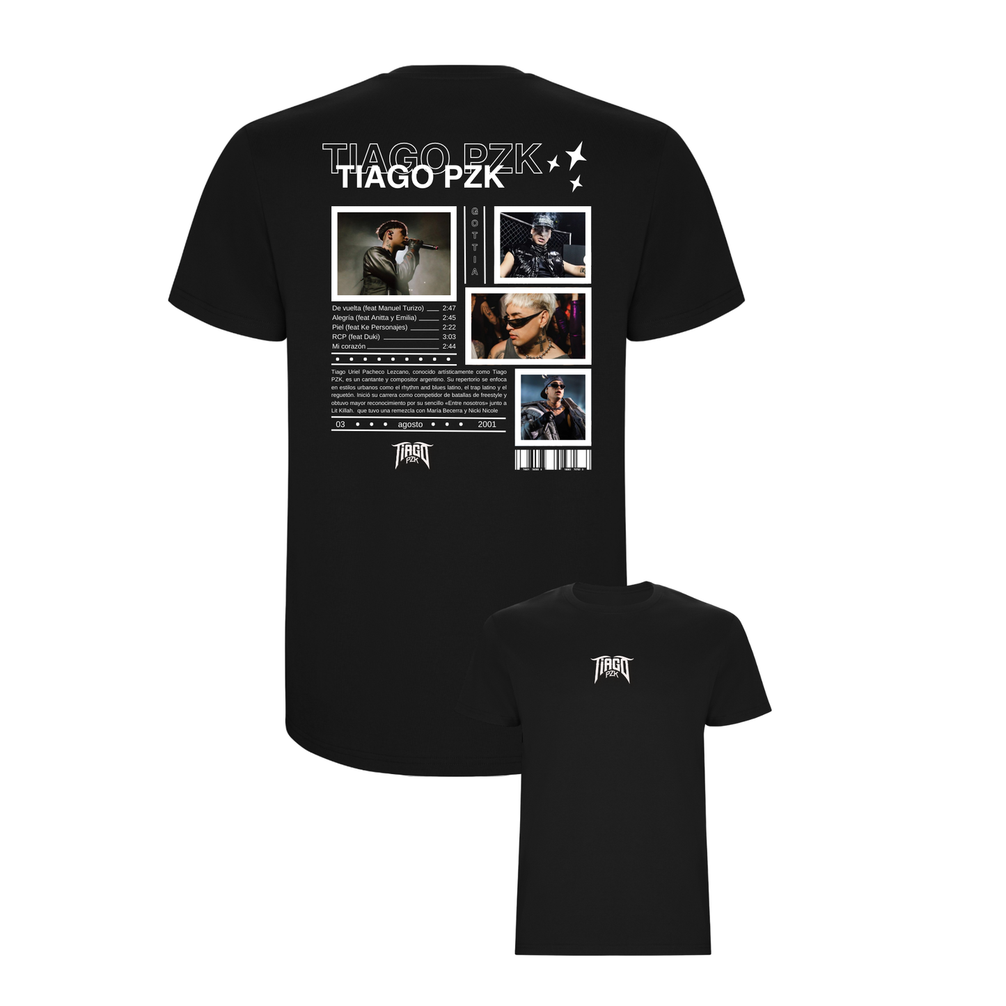 Camiseta Tiago PZK