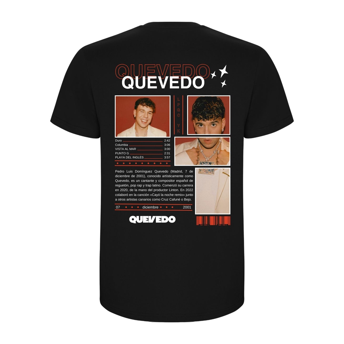Camiseta Quevedo (Duro)