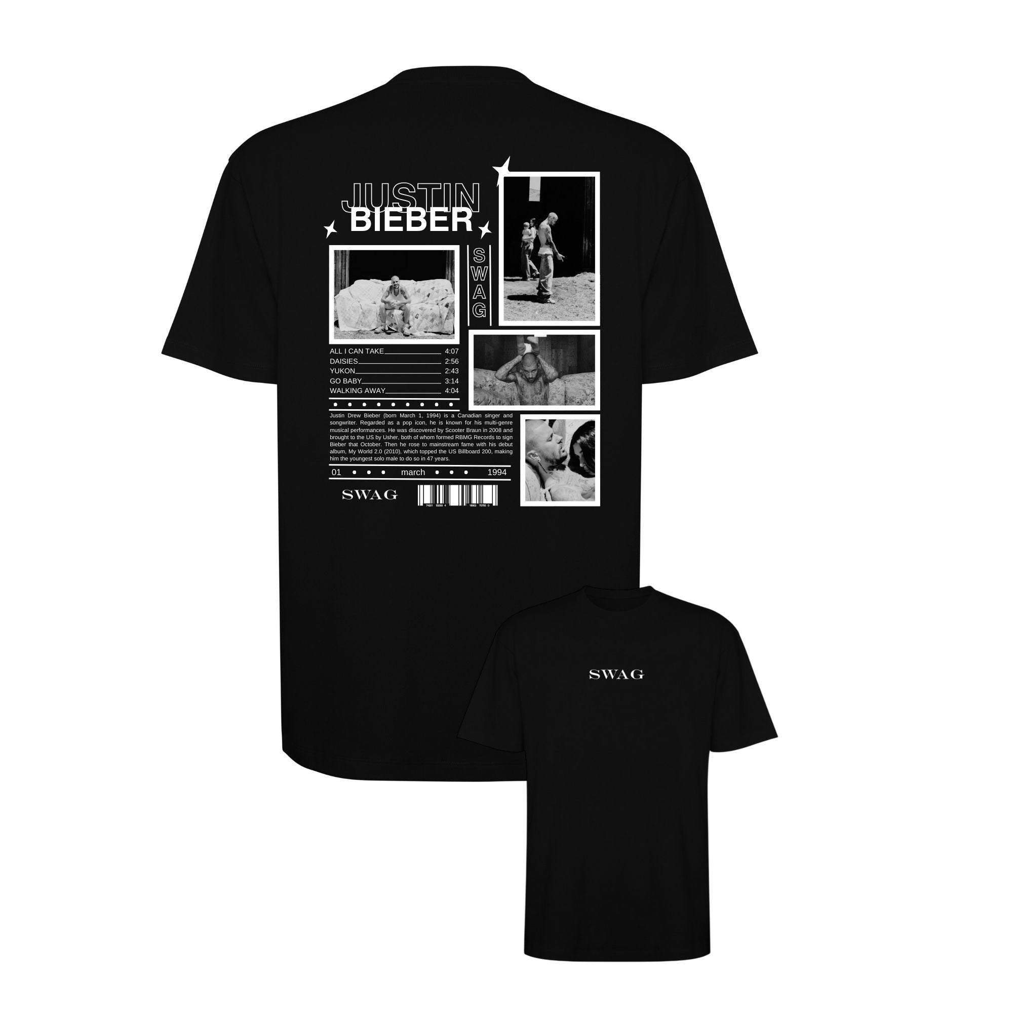 Oversize Justin Bieber