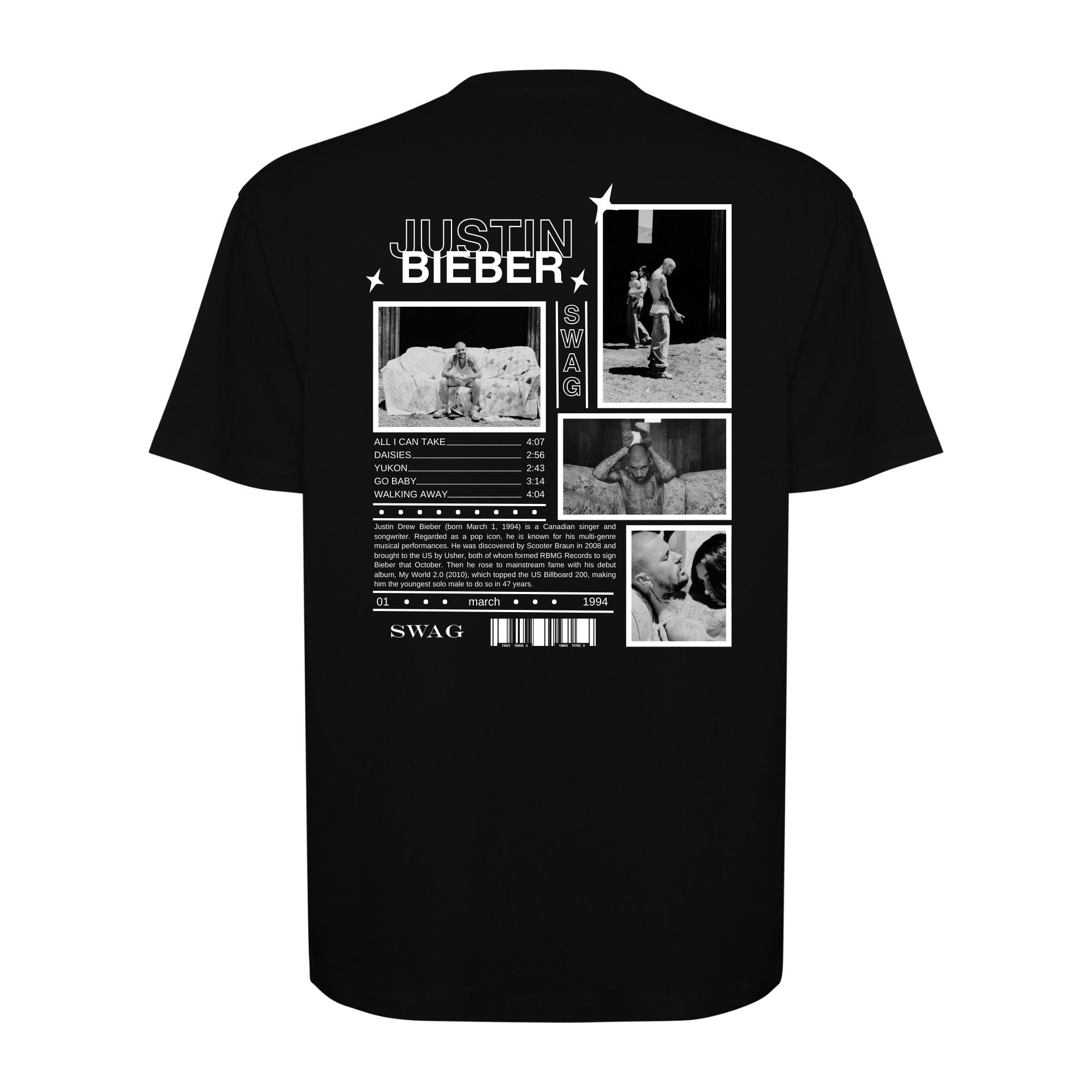 Oversize Justin Bieber