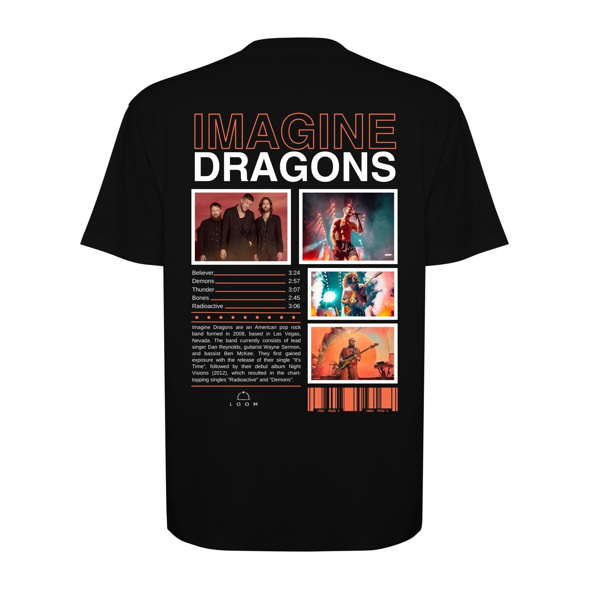 Oversize Imagine Dragons