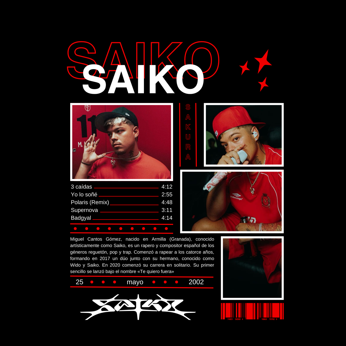 Camiseta Saiko v2