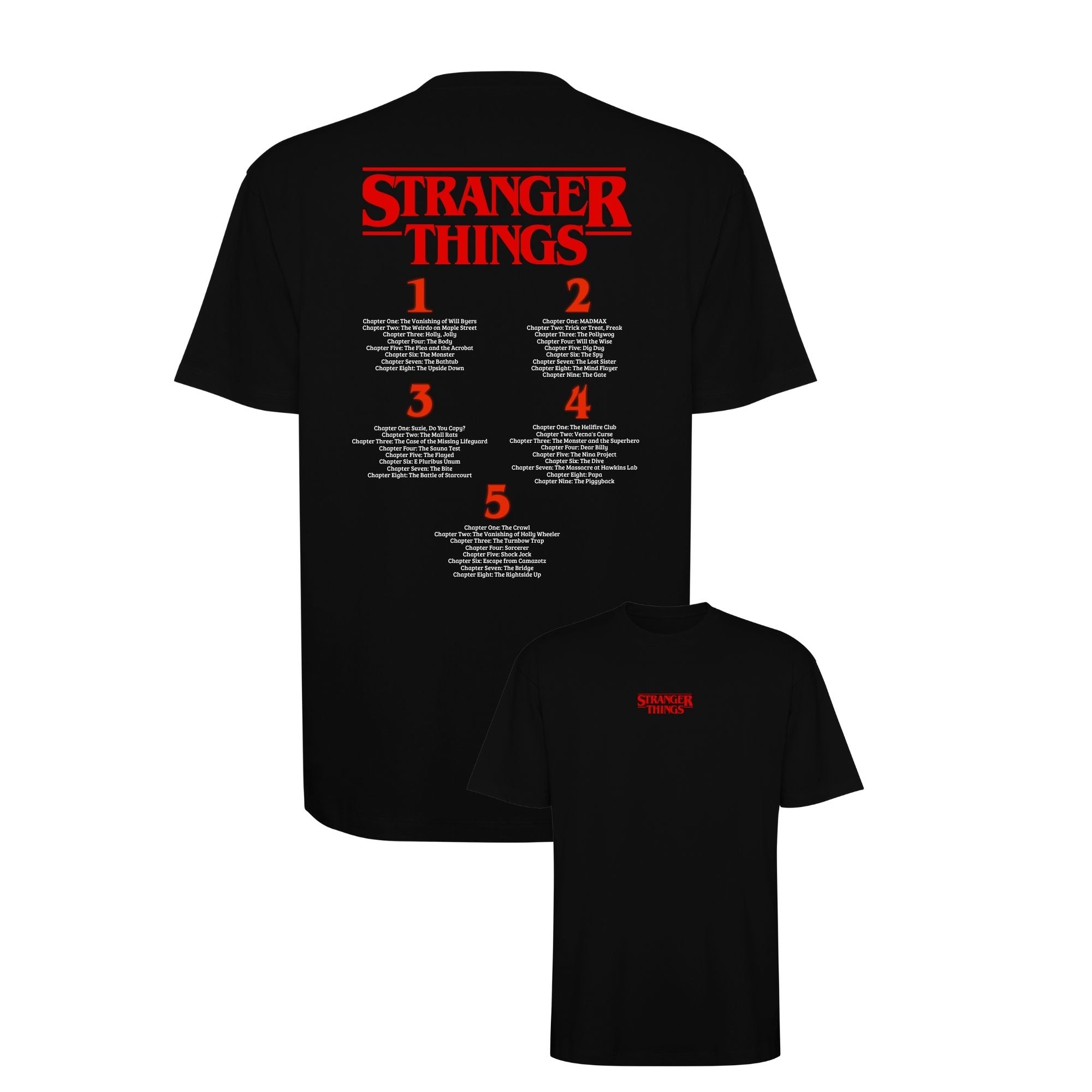 Oversize Stranger Things (Seasons)