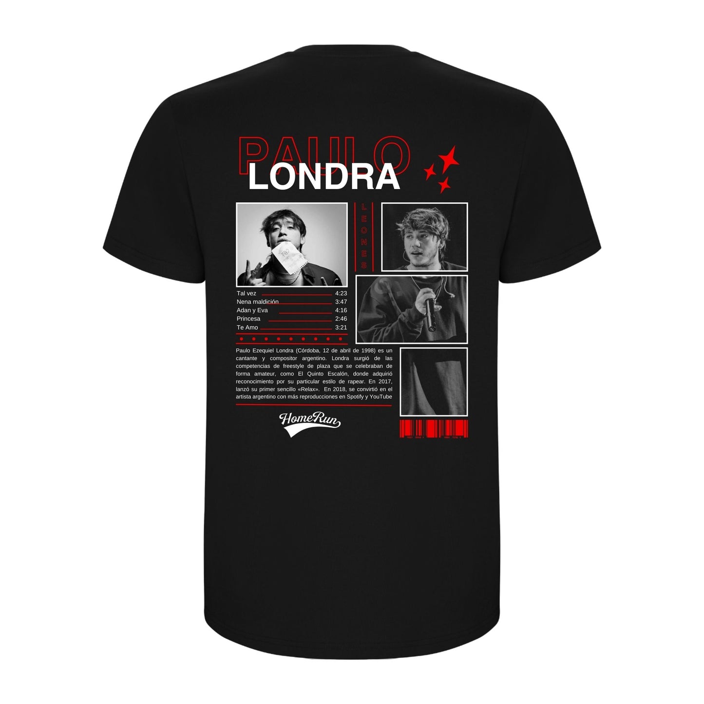 Camiseta Paulo Londra