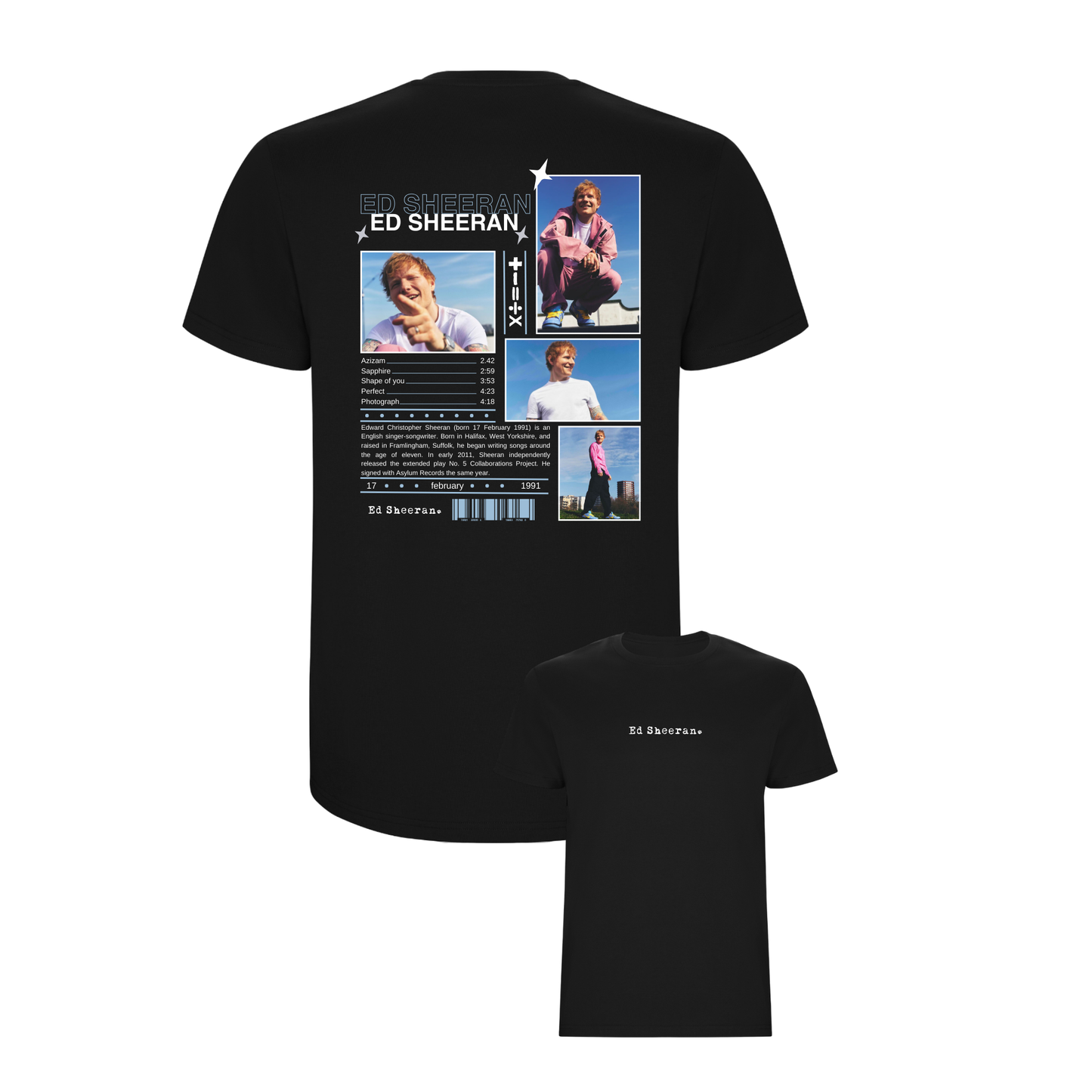 Camiseta Ed Sheeran