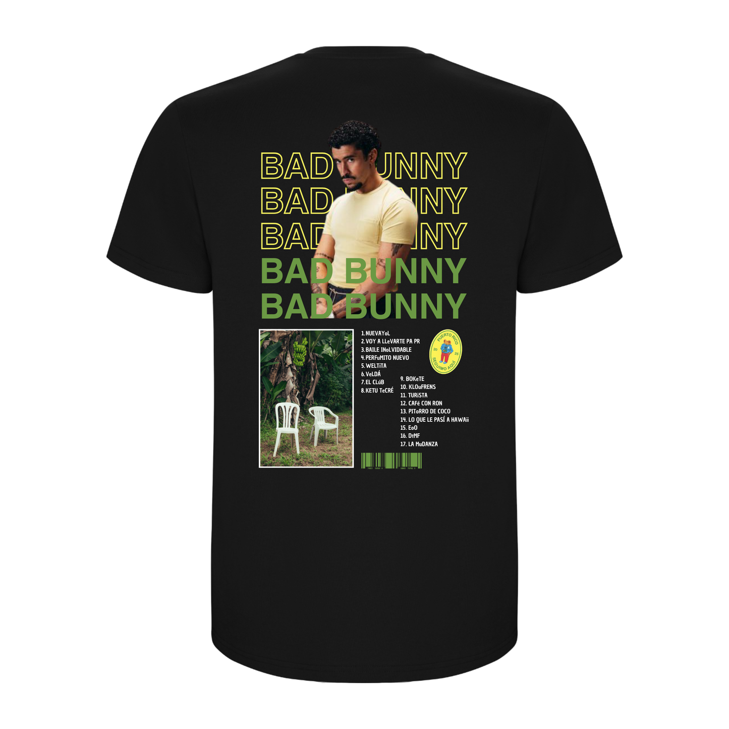 Camiseta Bad Bunny DtMF