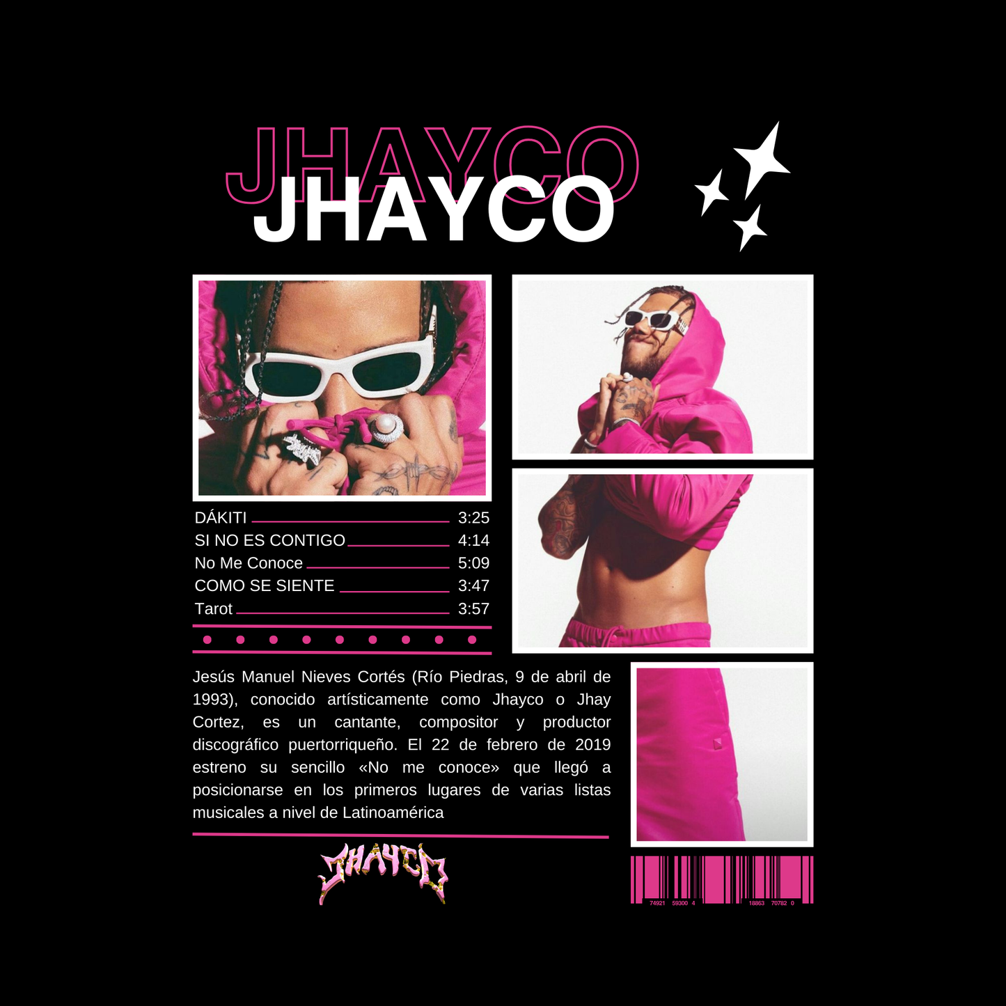 Camiseta Jhayco