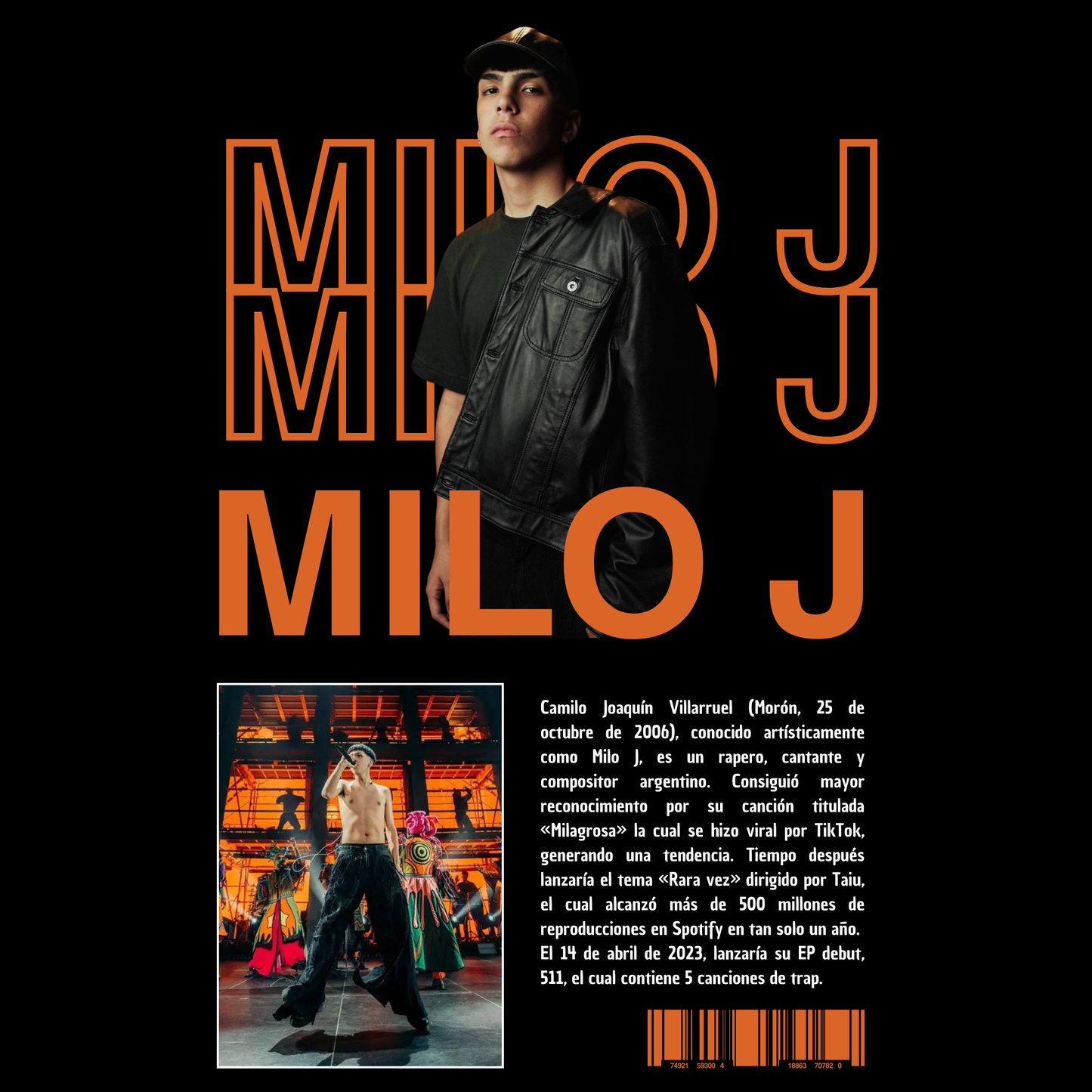 Camiseta Milo J
