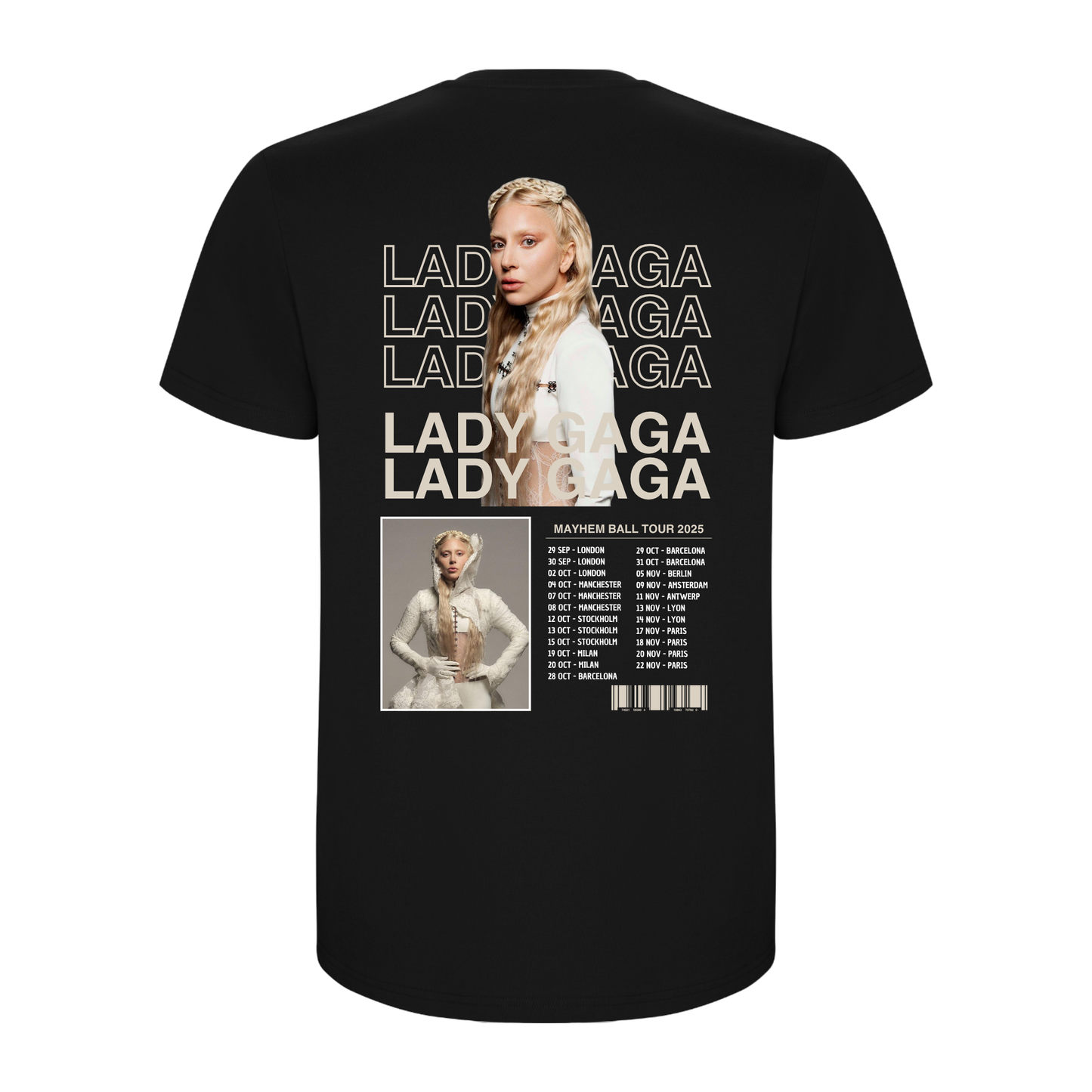 Camiseta Lady Gaga (Tour)