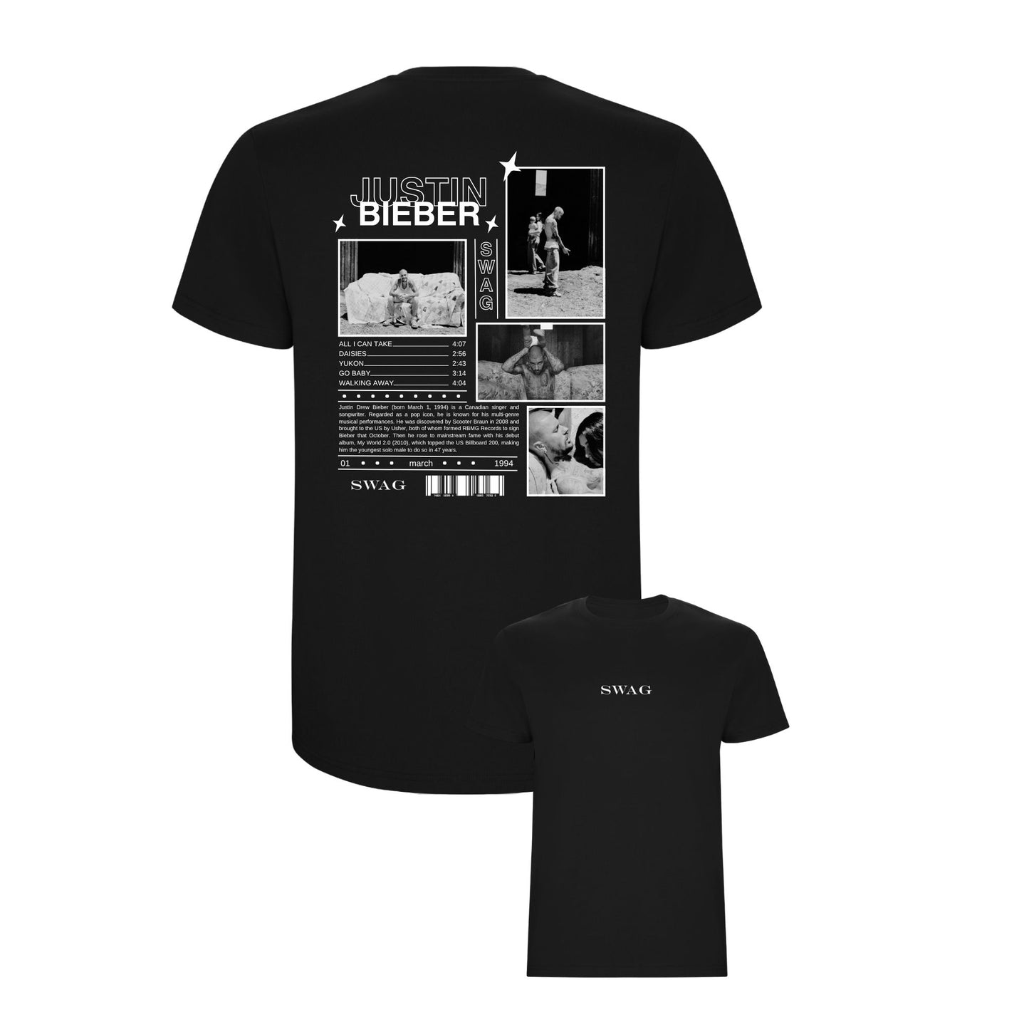 Camiseta Justin Bieber