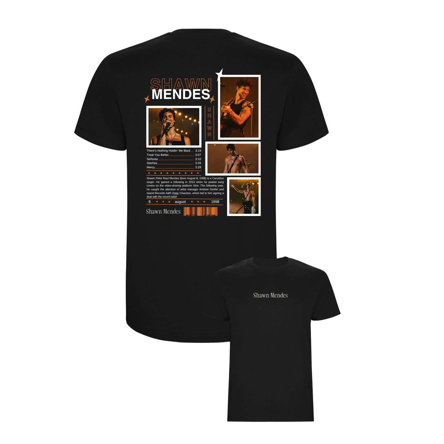 Camiseta Shawn Mendes