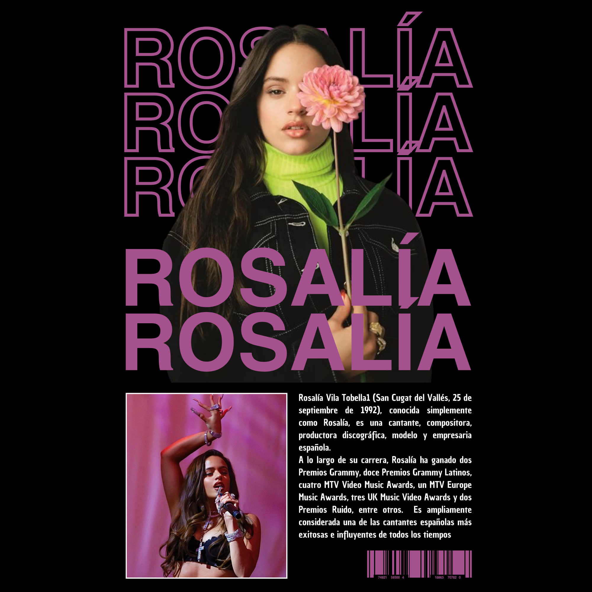 Camiseta Rosalía v2