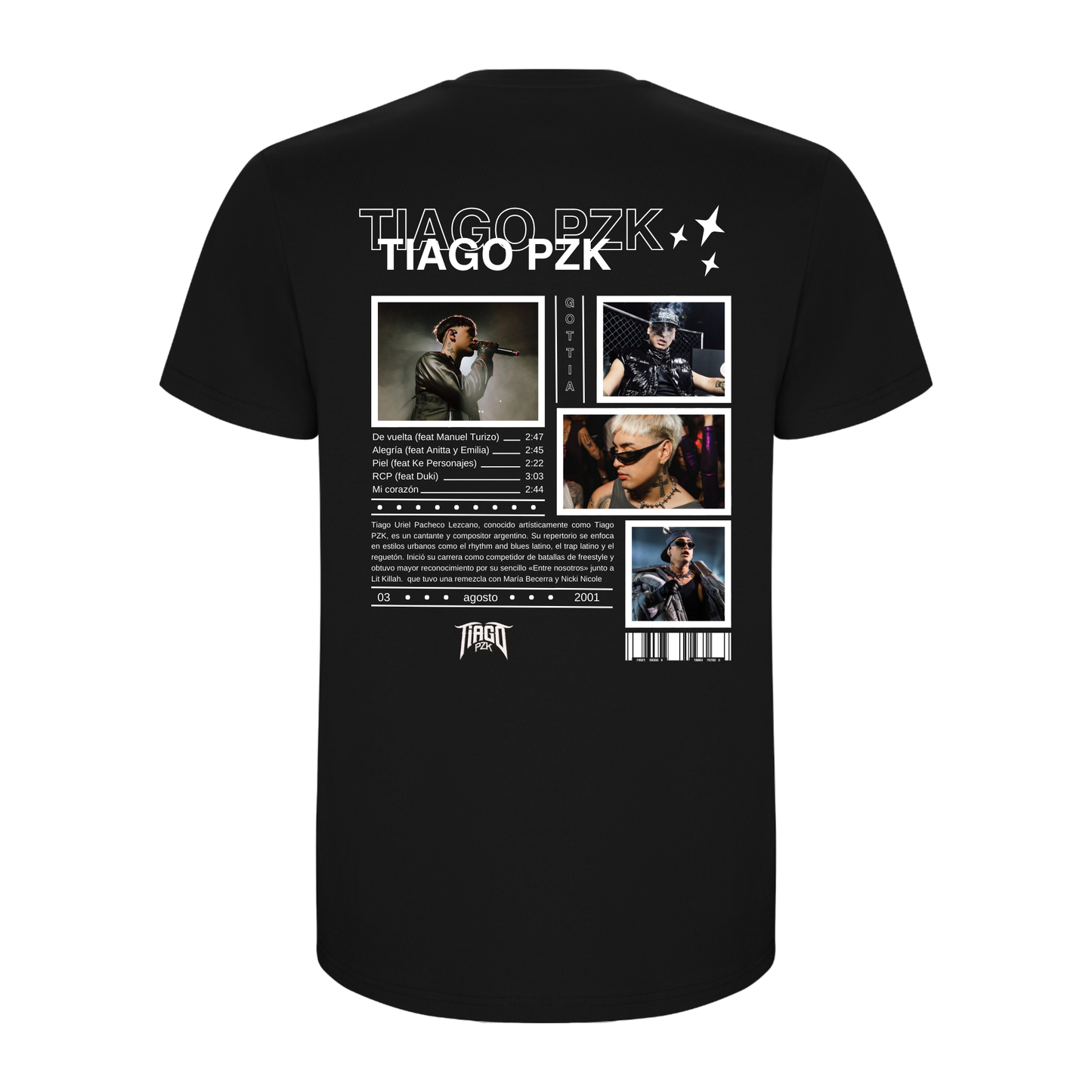 Camiseta Tiago PZK