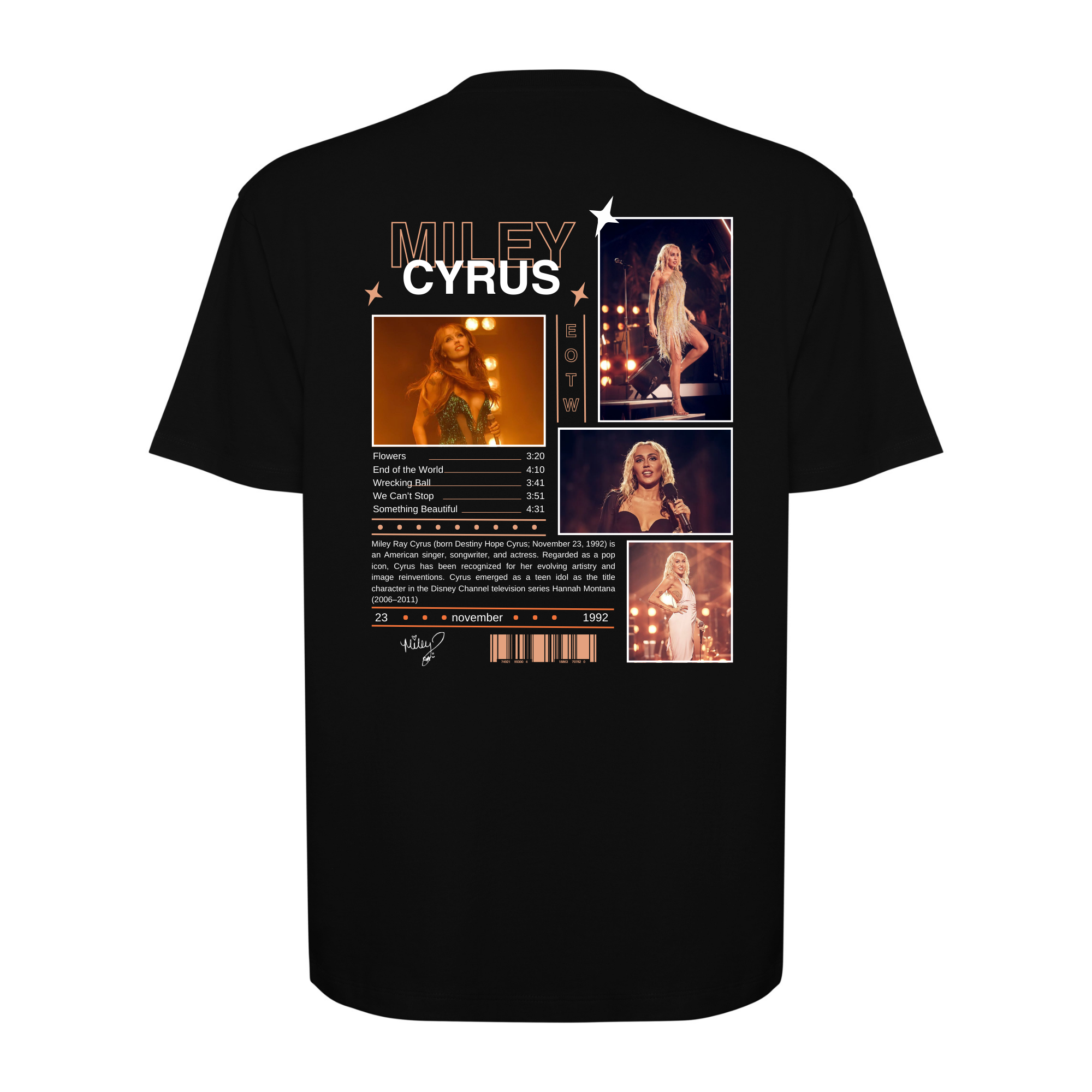 Oversize Miley Cyrus