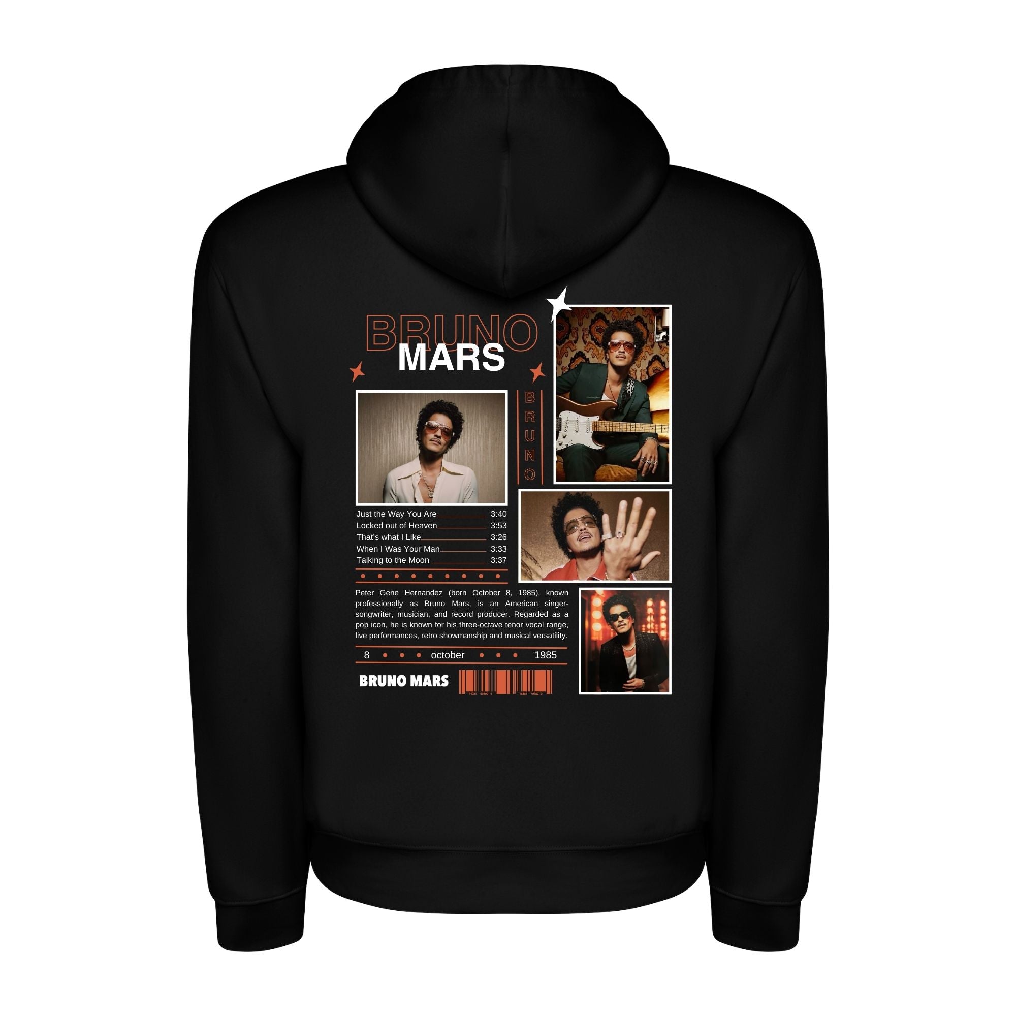 Sudadera Bruno Mars