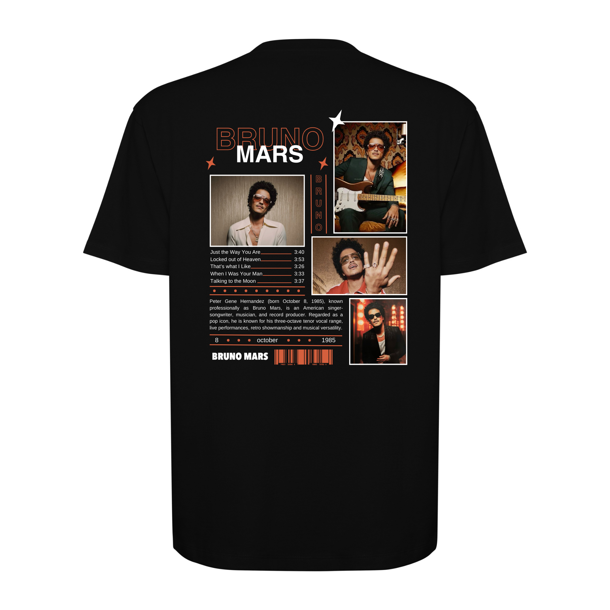 Oversize Bruno Mars
