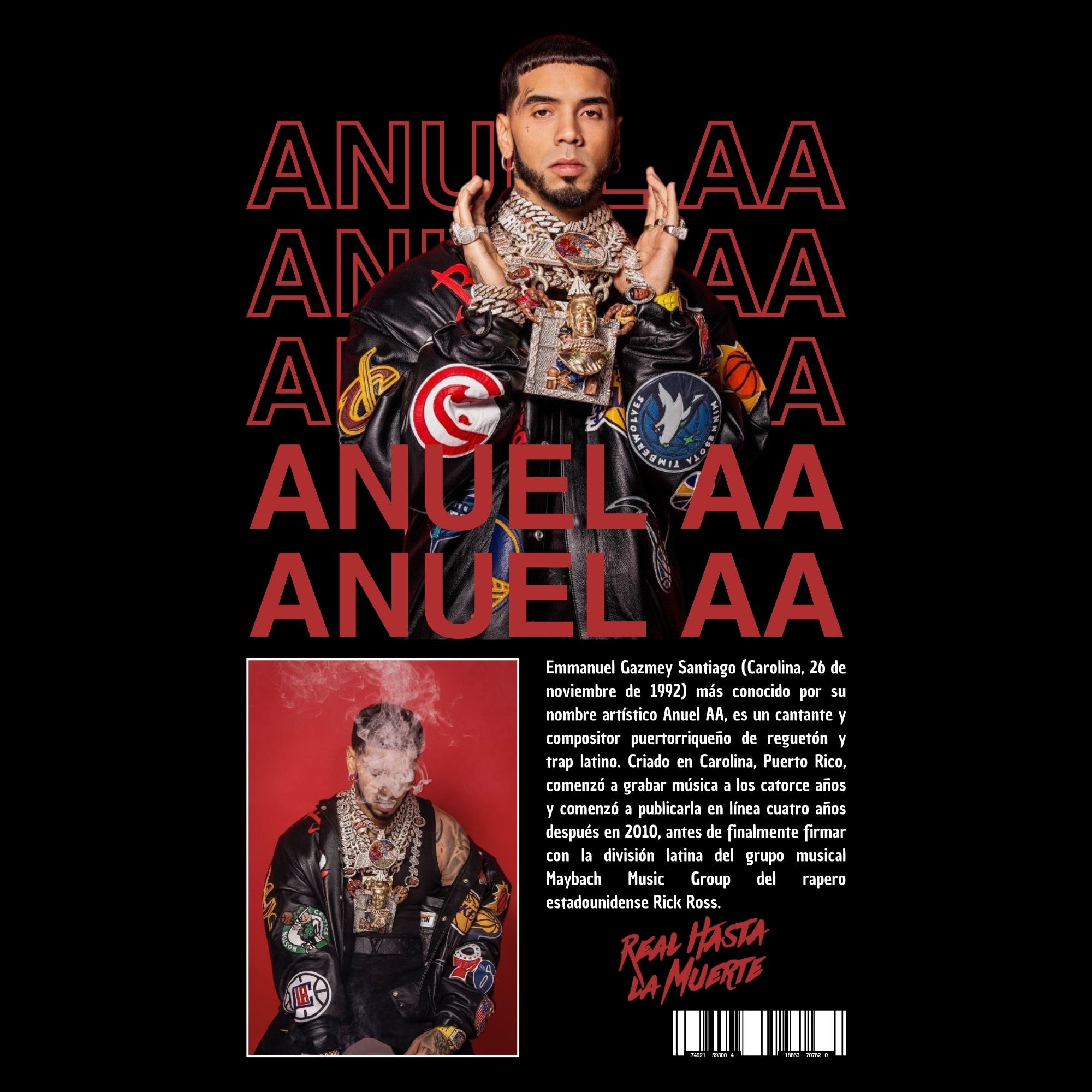 Camiseta Anuel AA