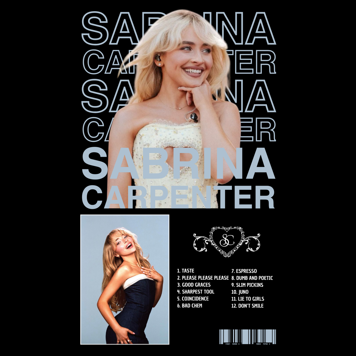 Camiseta Sabrina Carpenter