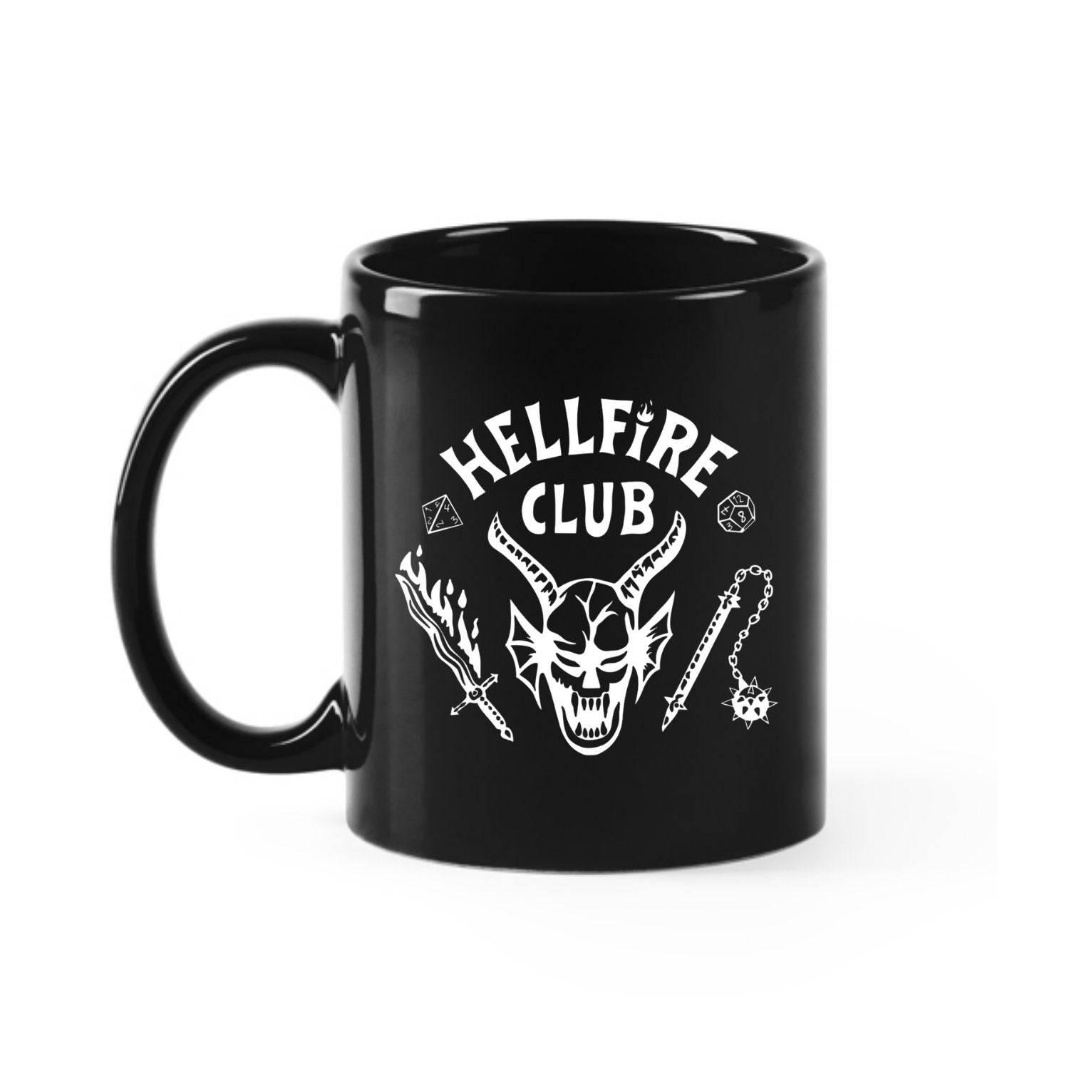 Taza Stranger Things (Hellfire Negra)
