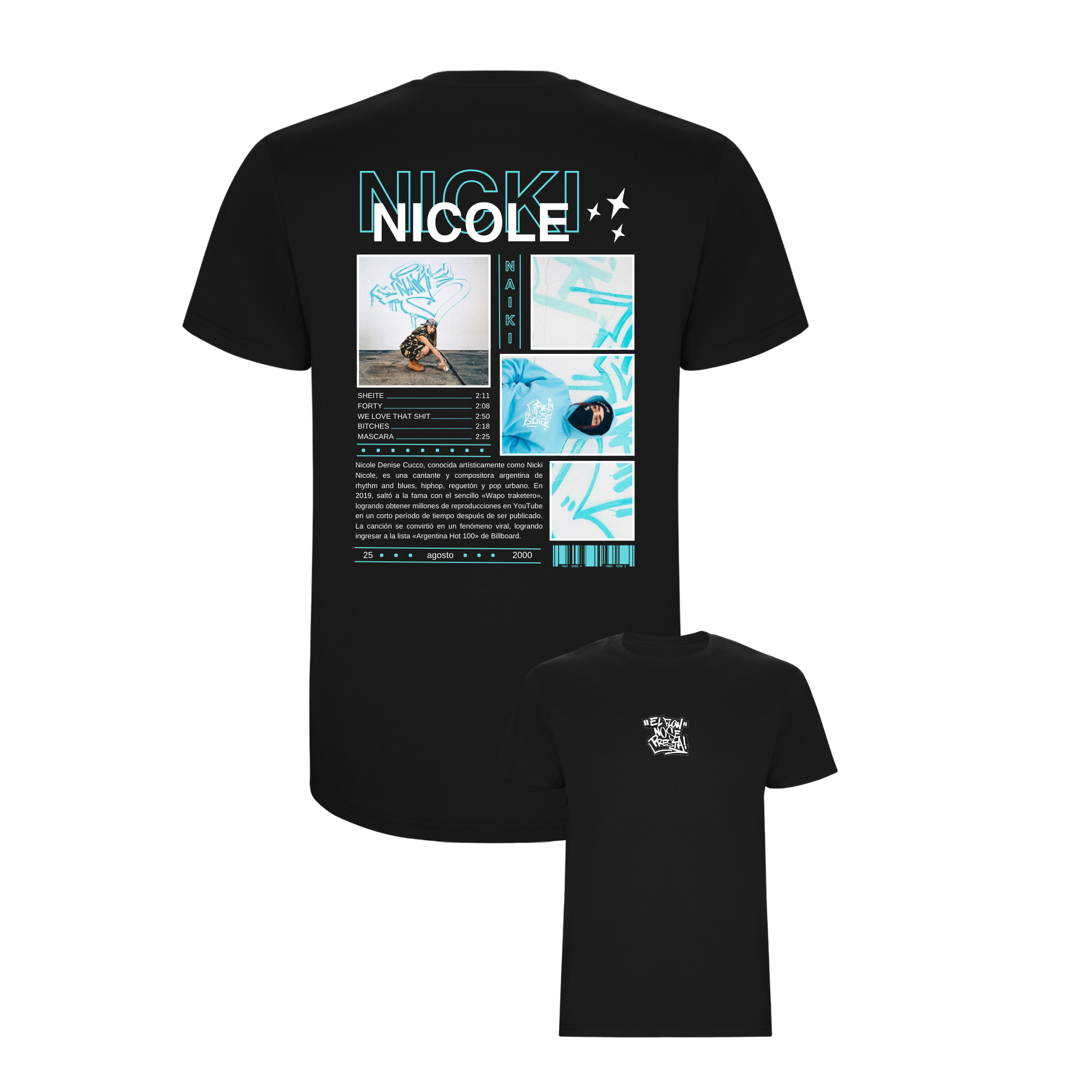 Camiseta Nicki Nicole Naiki