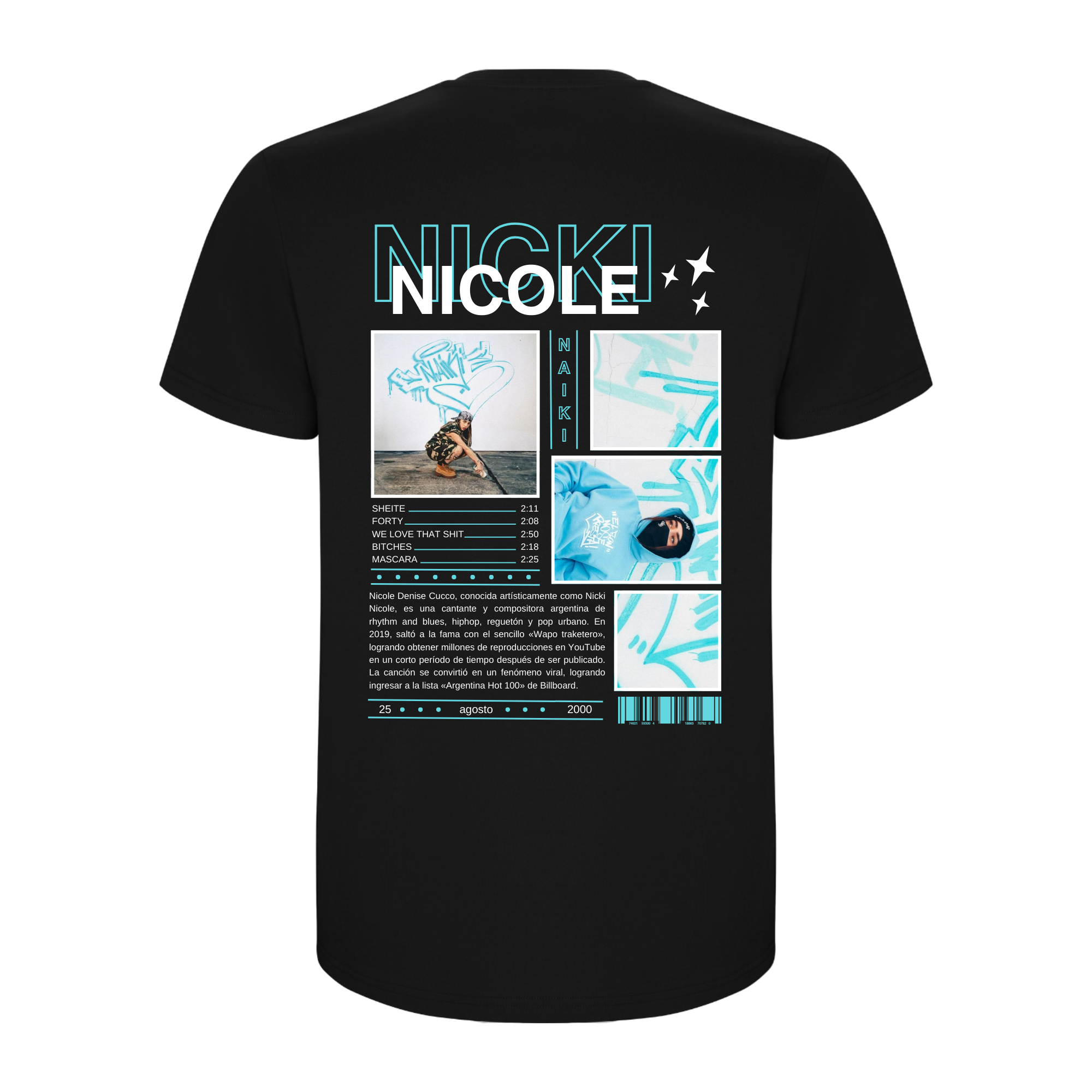 Camiseta Nicki Nicole Naiki