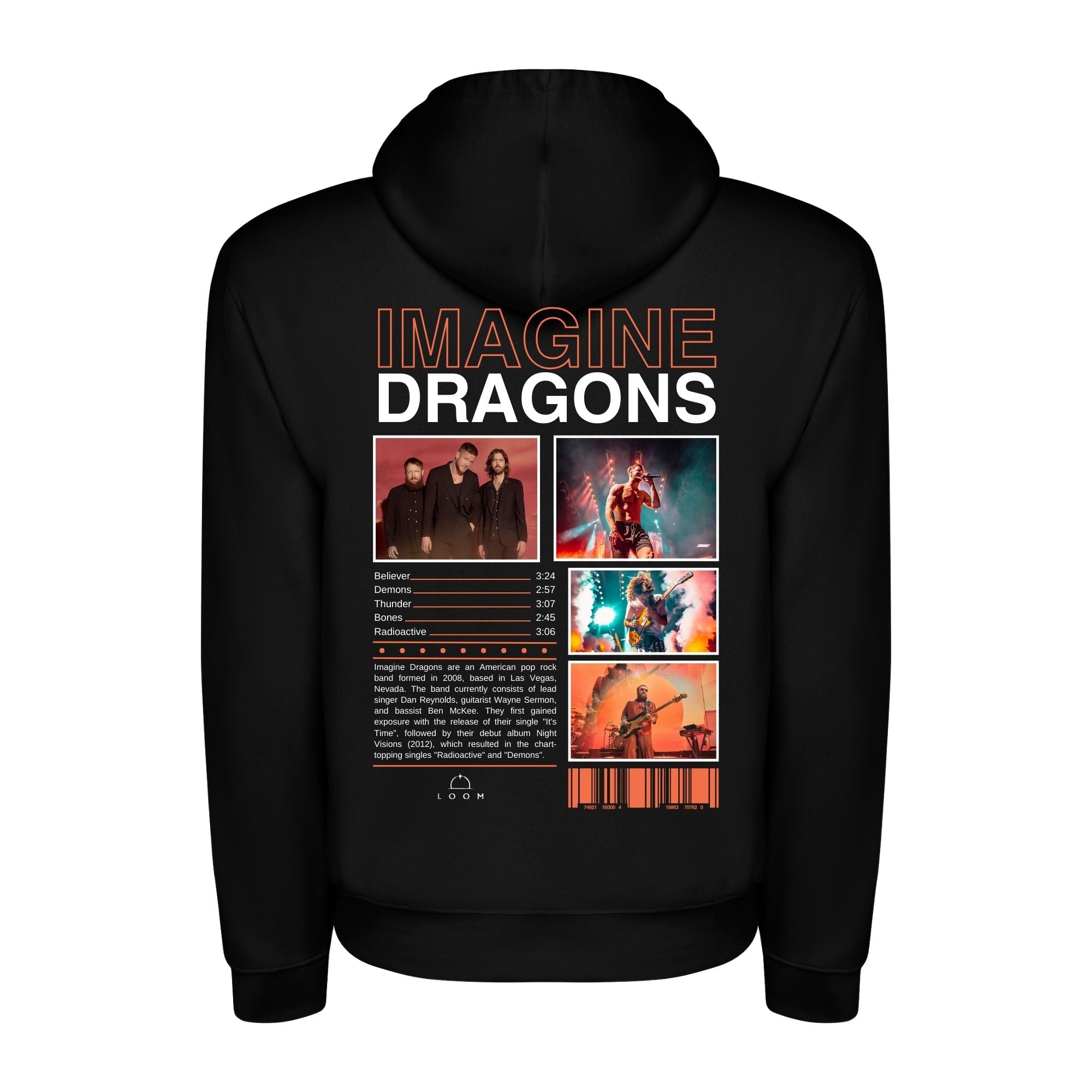 Sudadera Imagine Dragons