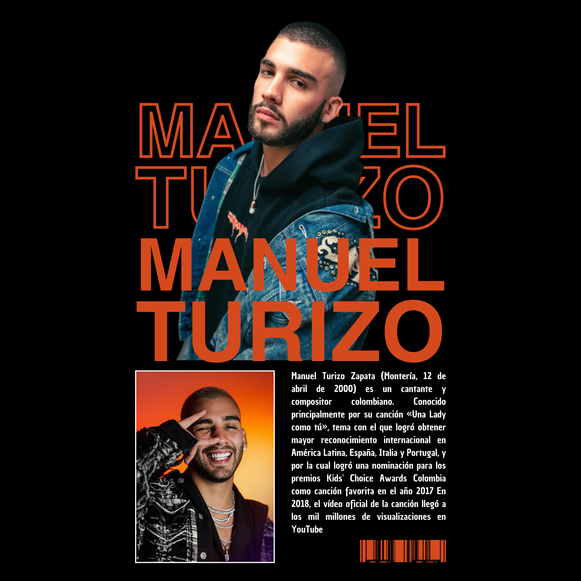 Camiseta Manuel Turizo