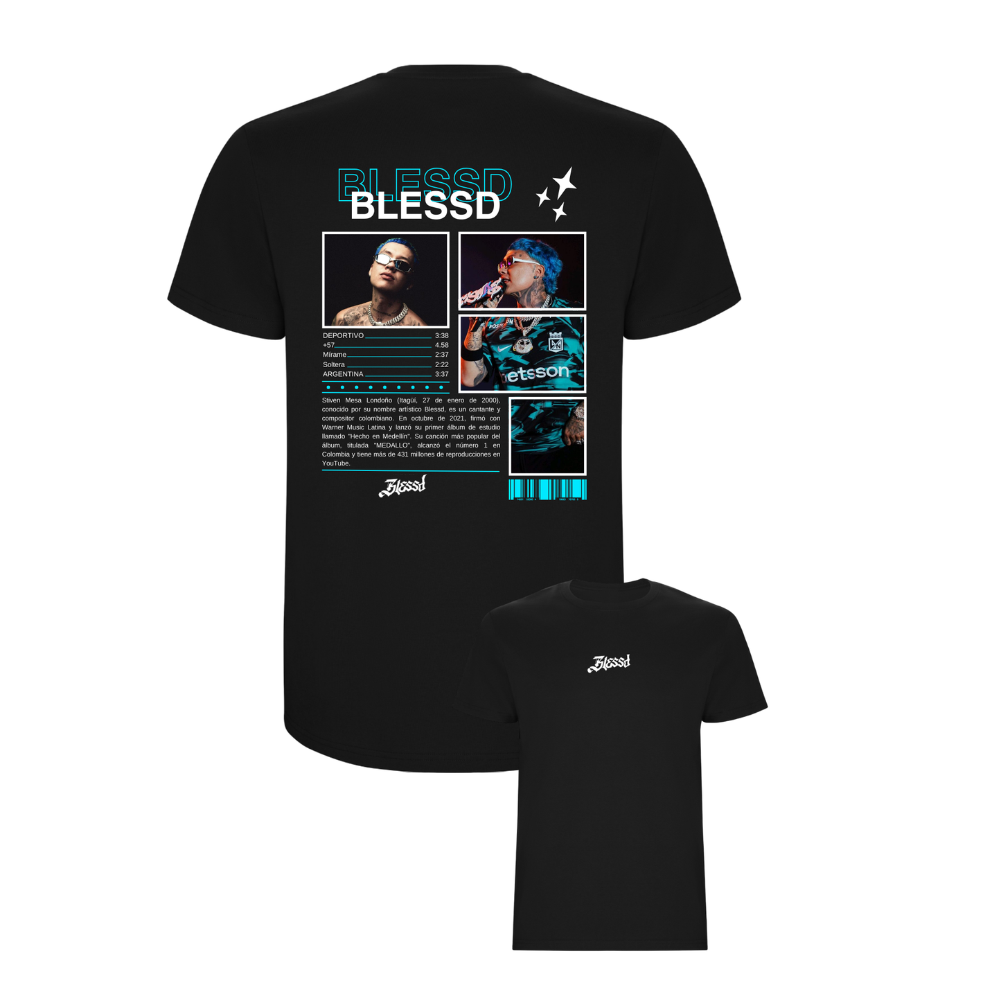 Camiseta Blessd