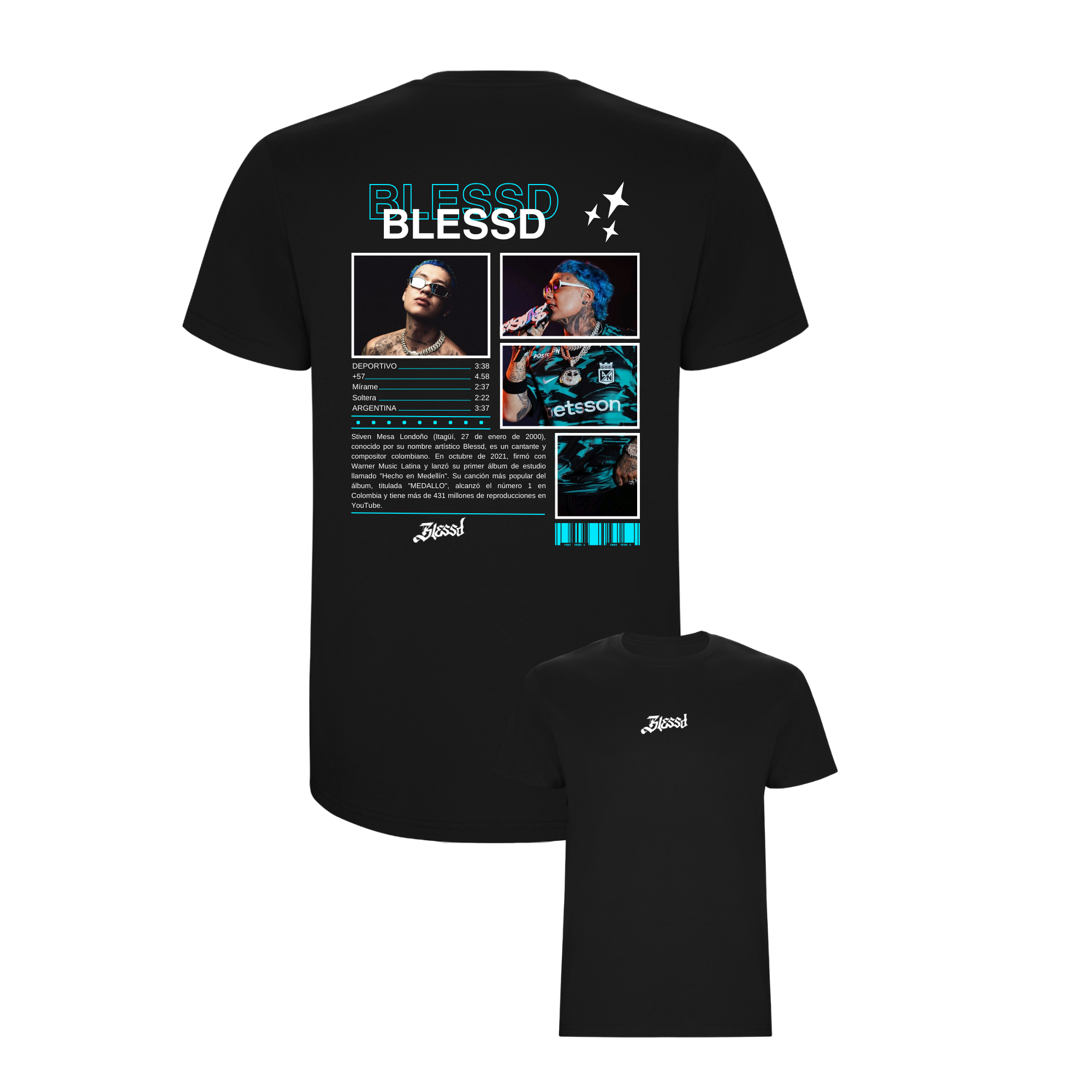 Camiseta Blessd