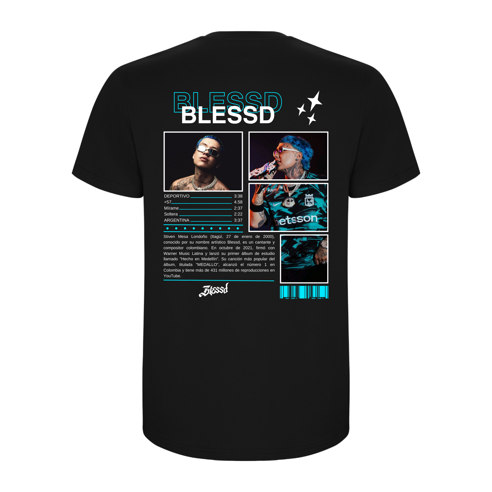 Camiseta Blessd