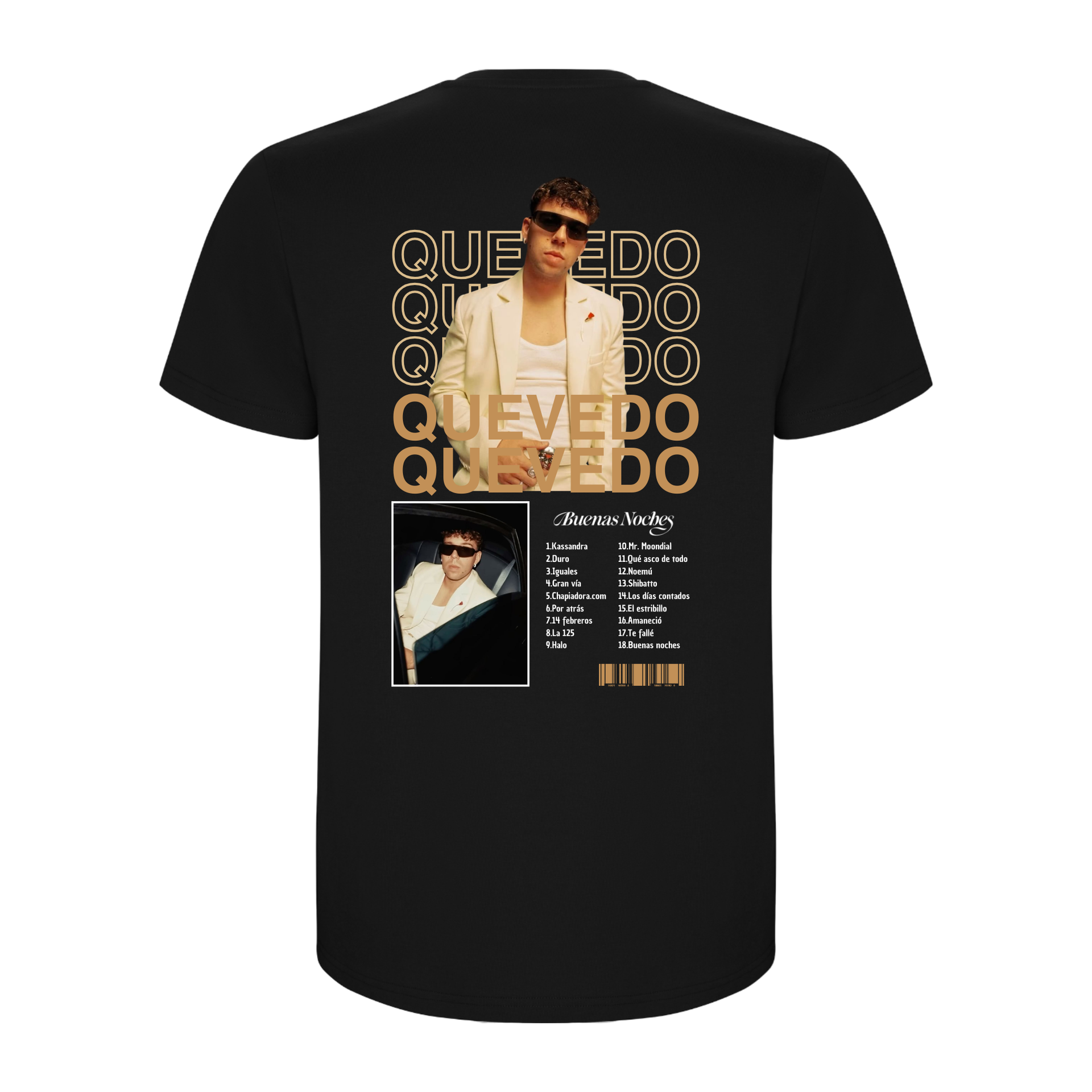 Camiseta Quevedo (Buenas noches) – ABMA Lab Productos personalizados