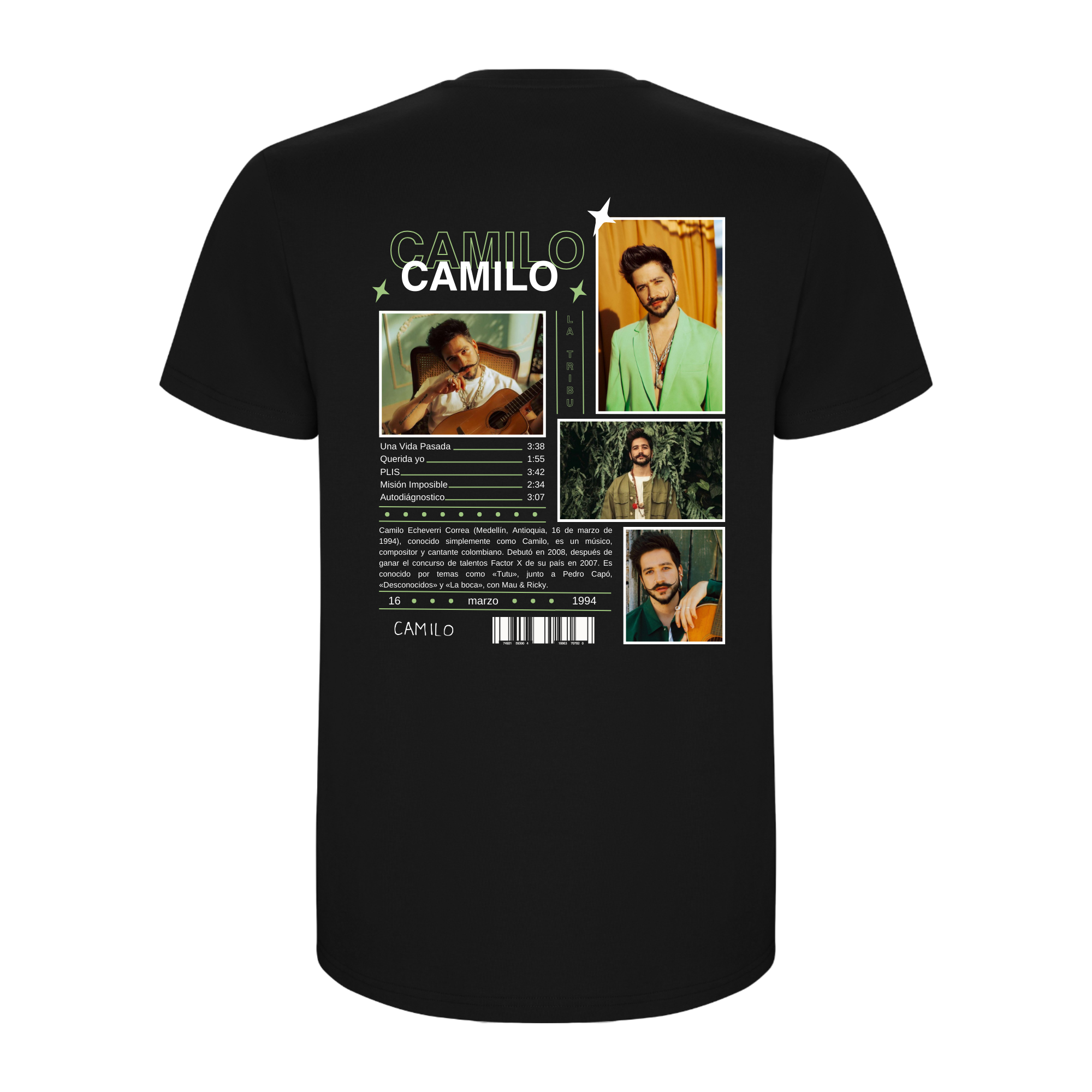 Camiseta Camilo