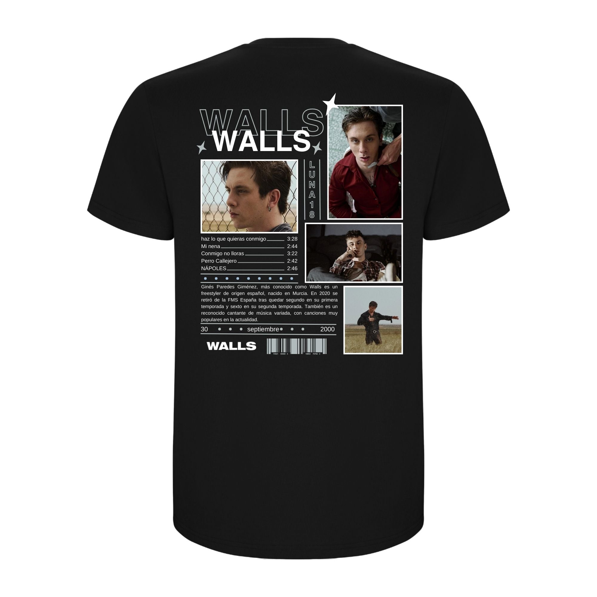 Camiseta Walls