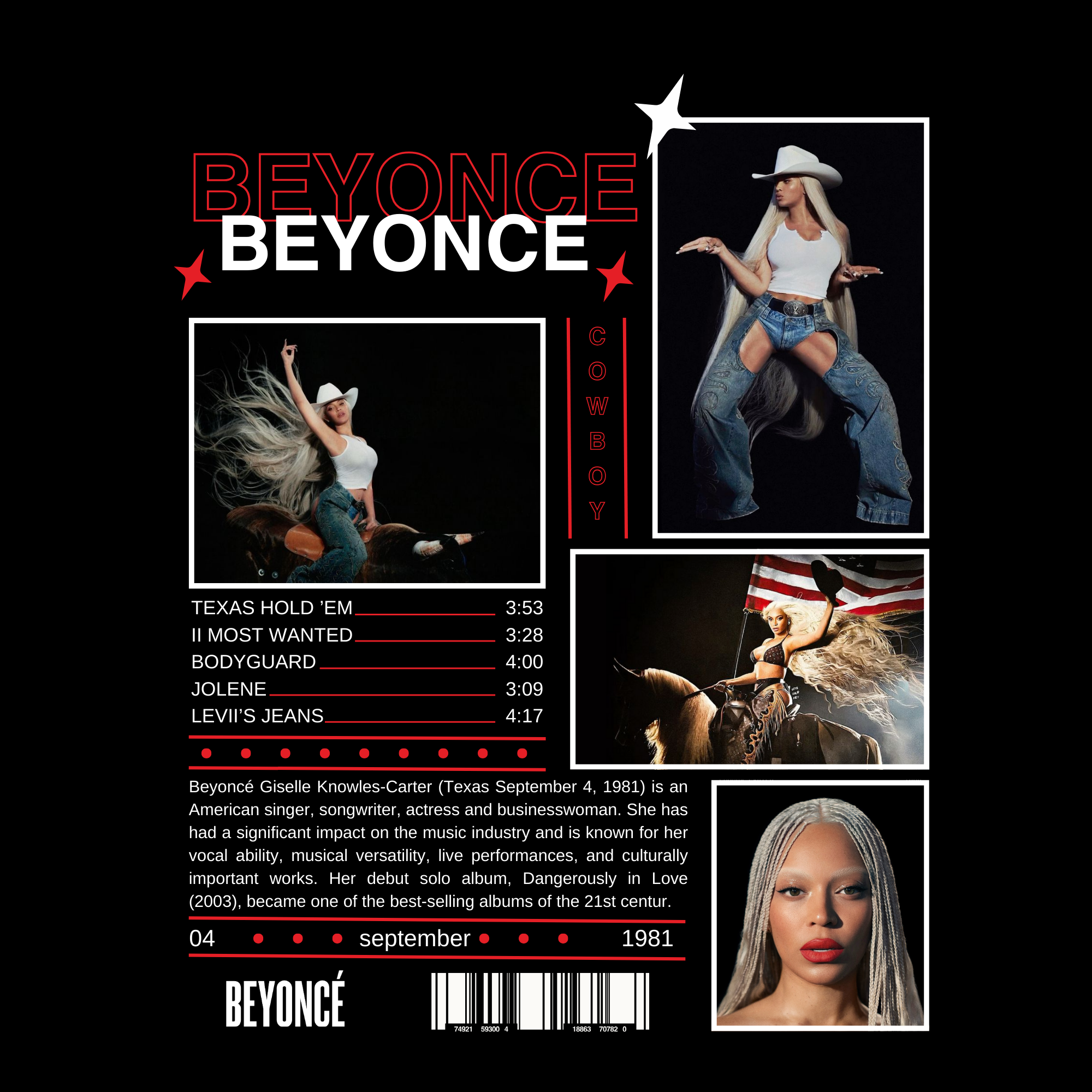 Camiseta Beyoncé