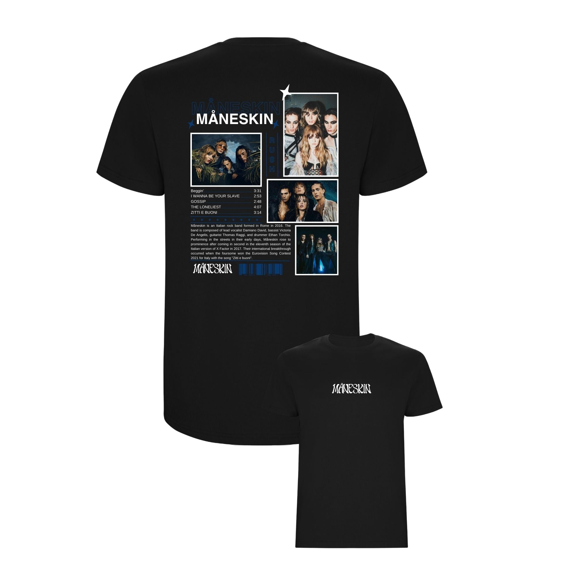 Camiseta Måneskin
