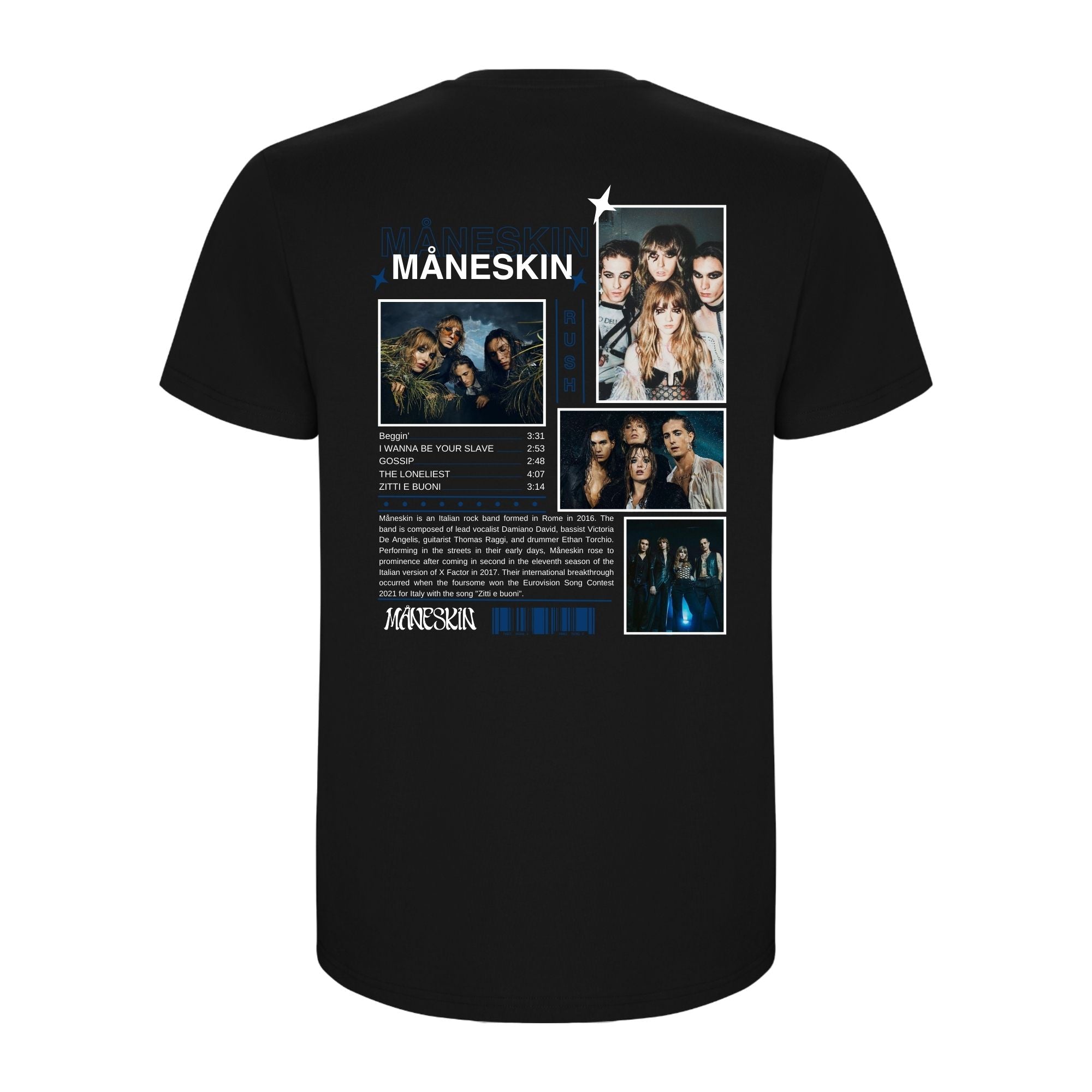 Camiseta Måneskin