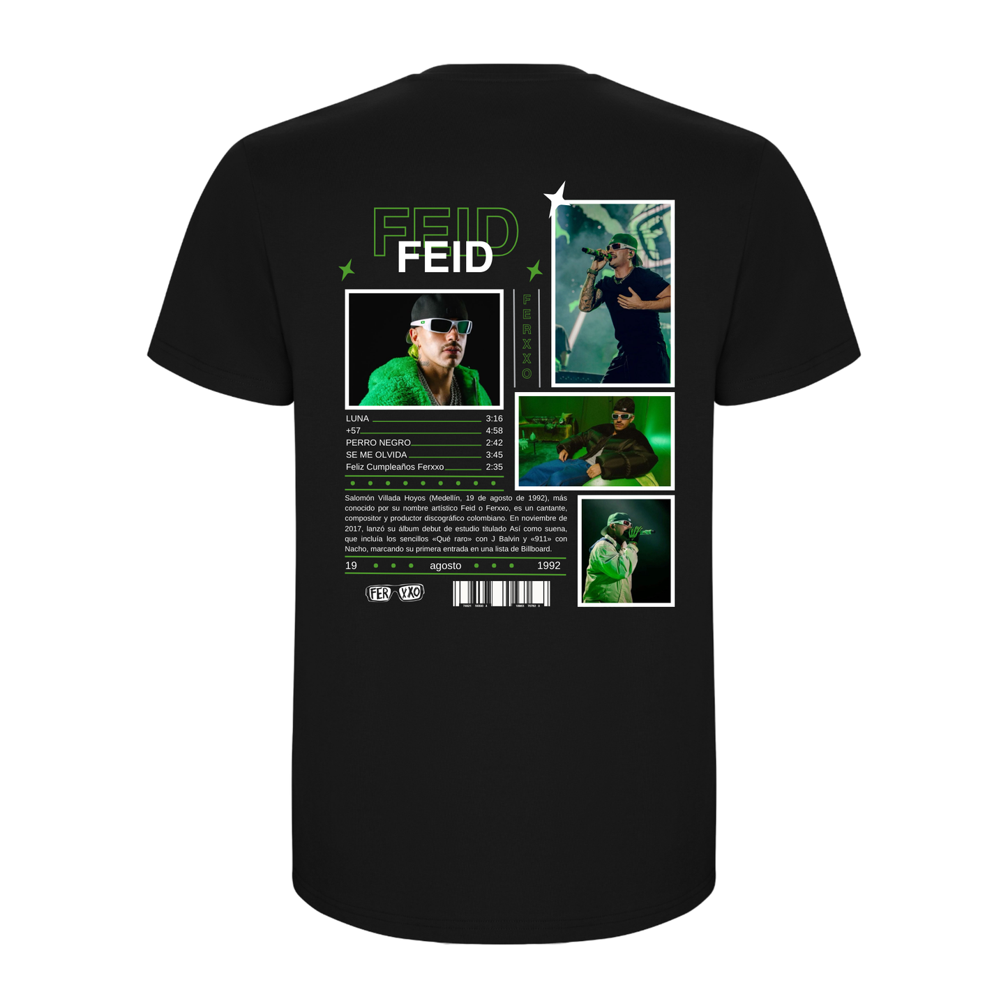 Camiseta Feid