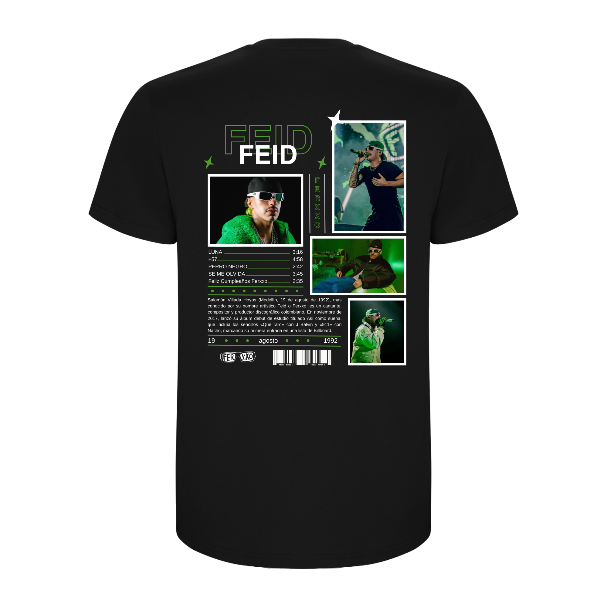 Camiseta Feid