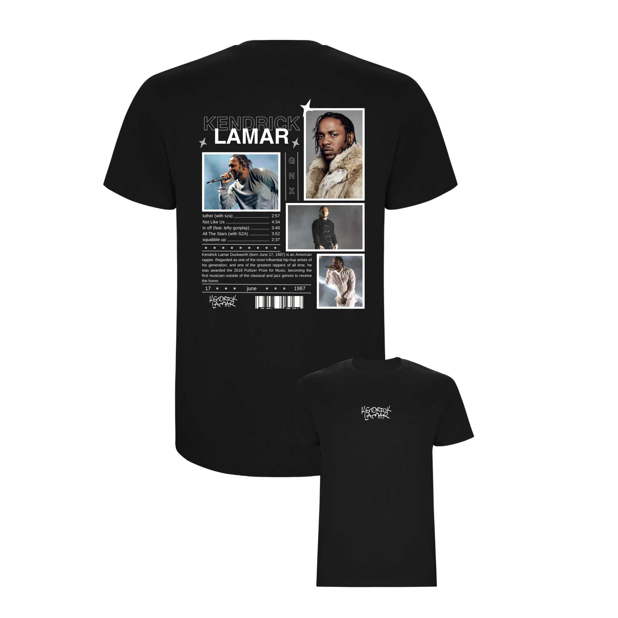 Camiseta Kendrick Lamar
