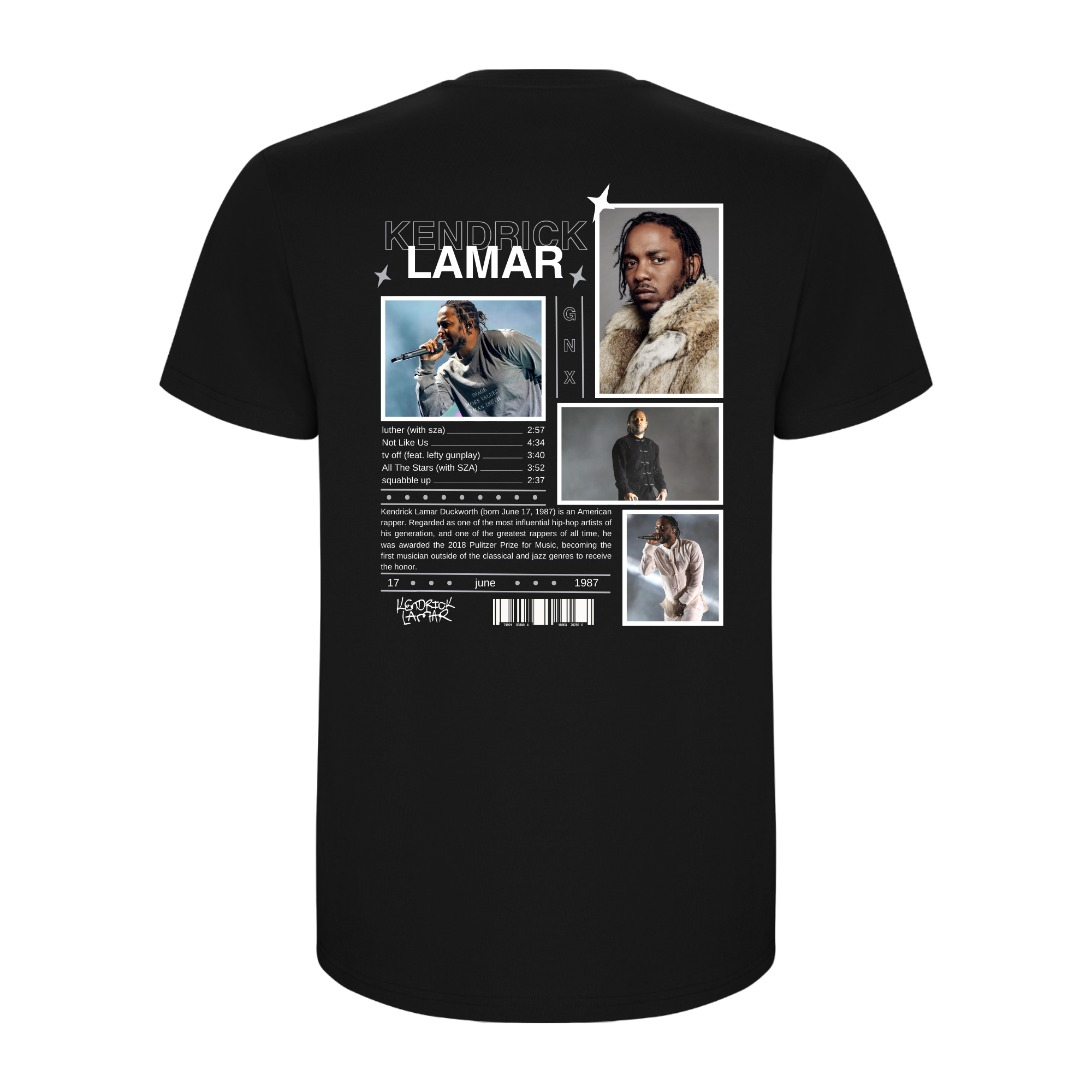Camiseta Kendrick Lamar