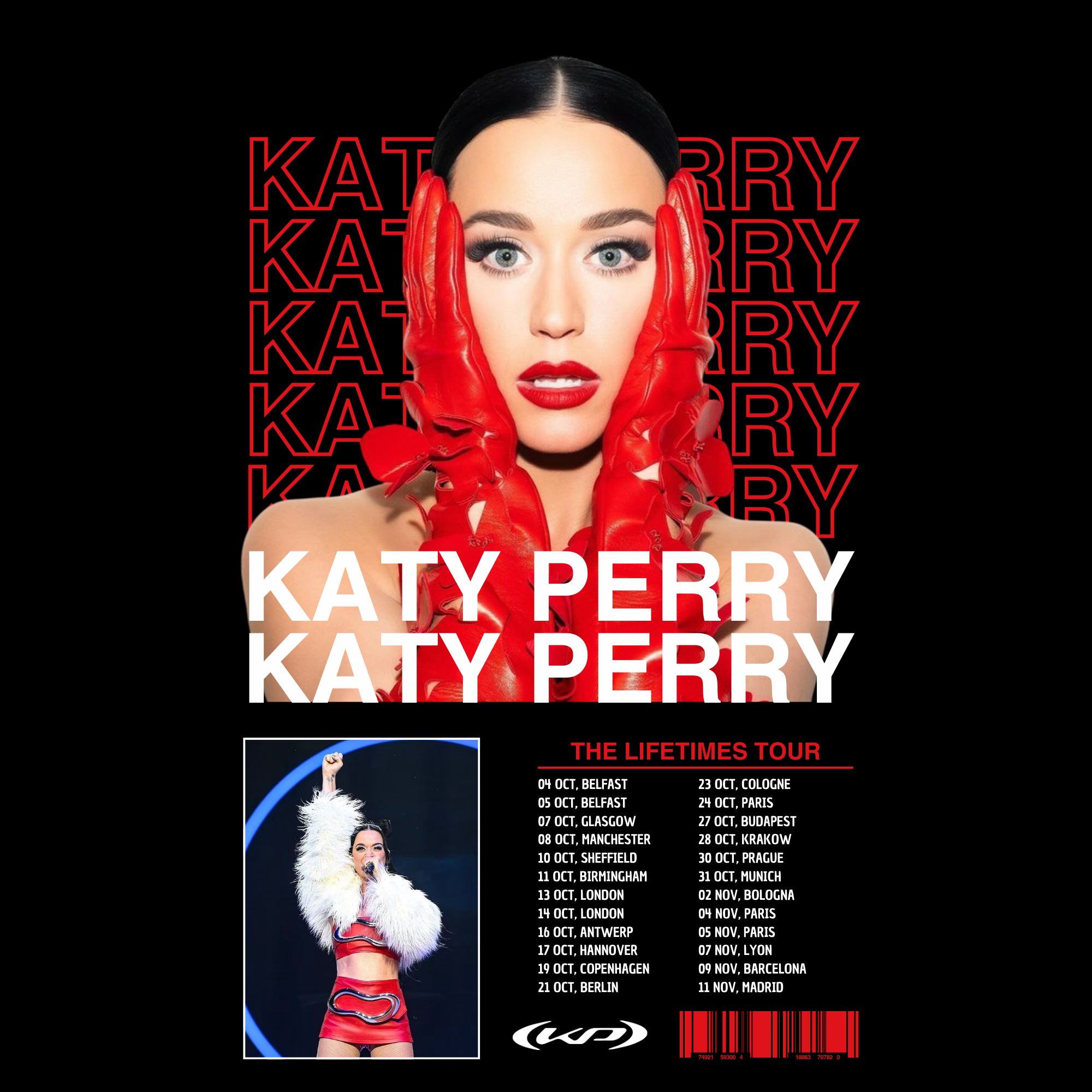 Camiseta Katy Perry Tour
