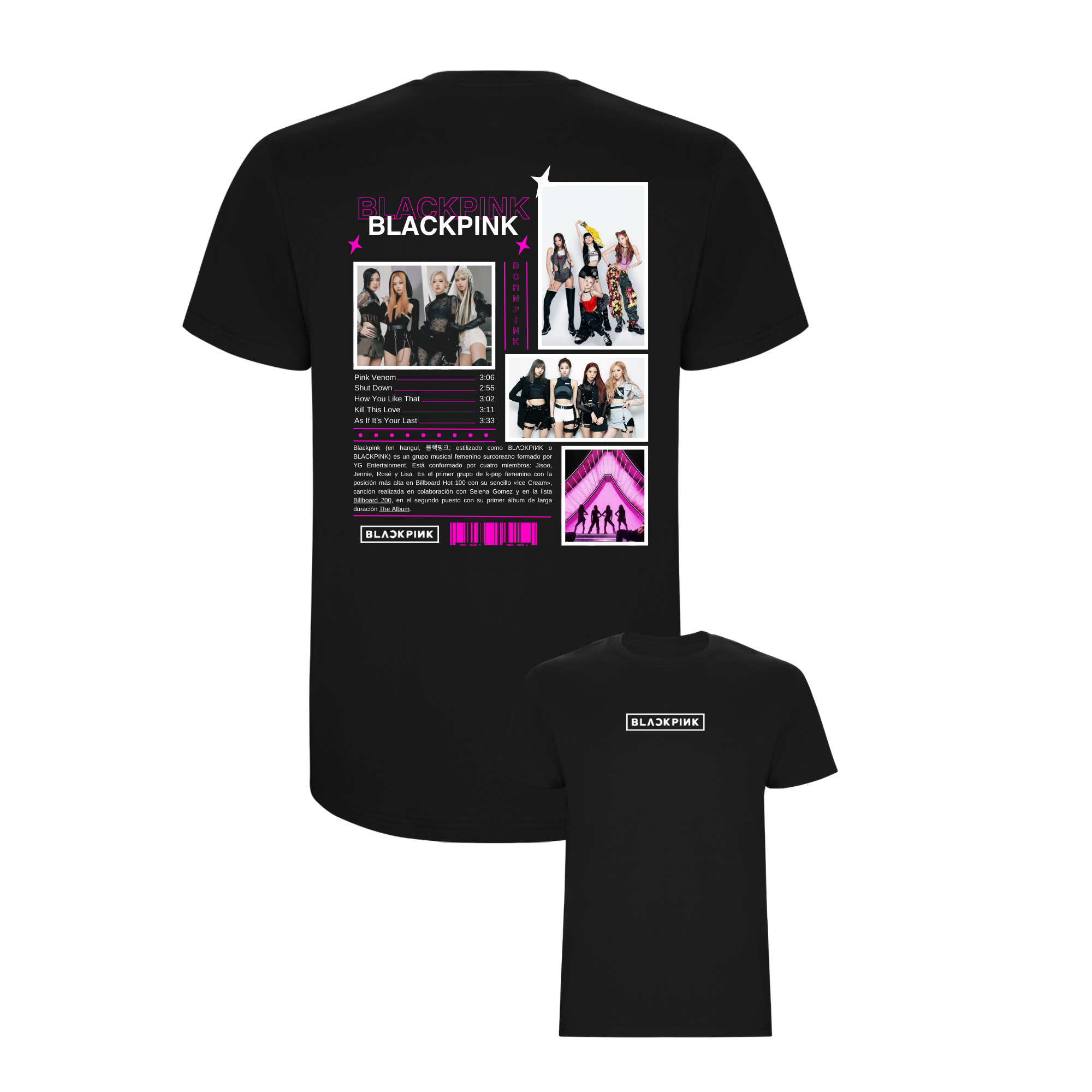 Camiseta Blackpink