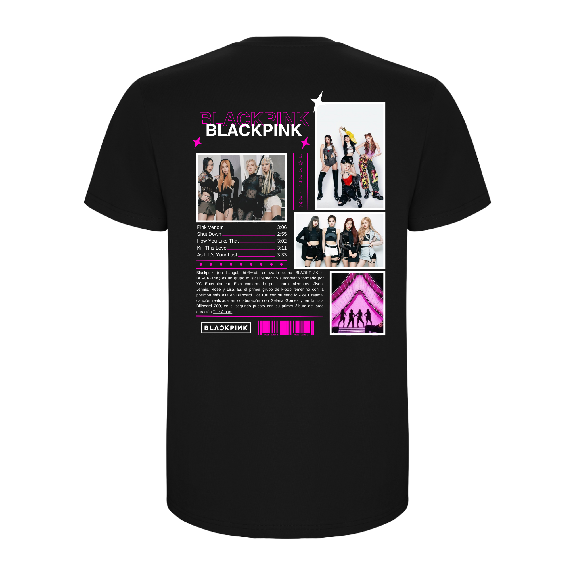 Camiseta Blackpink