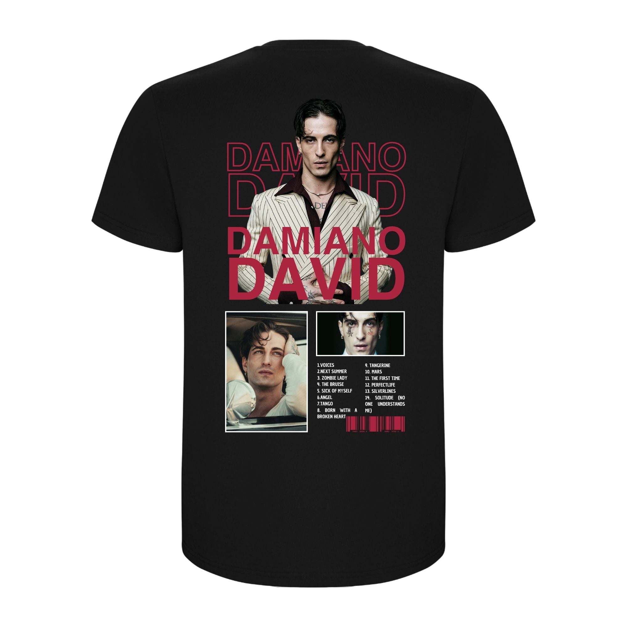 Camiseta Damiano David (Funny little fears)