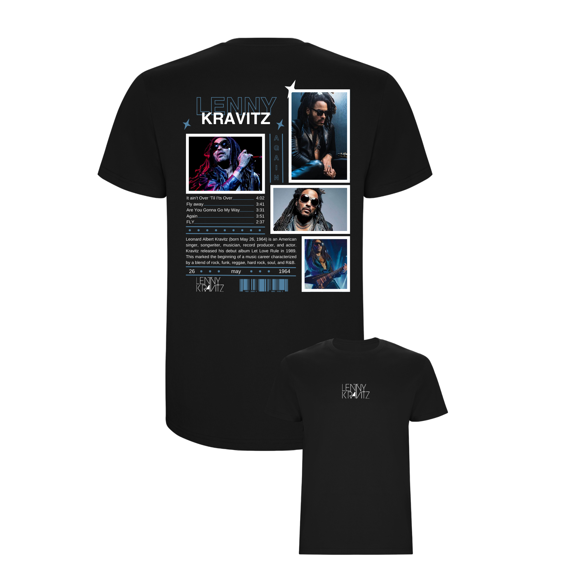 Camiseta Lenny Kravitz
