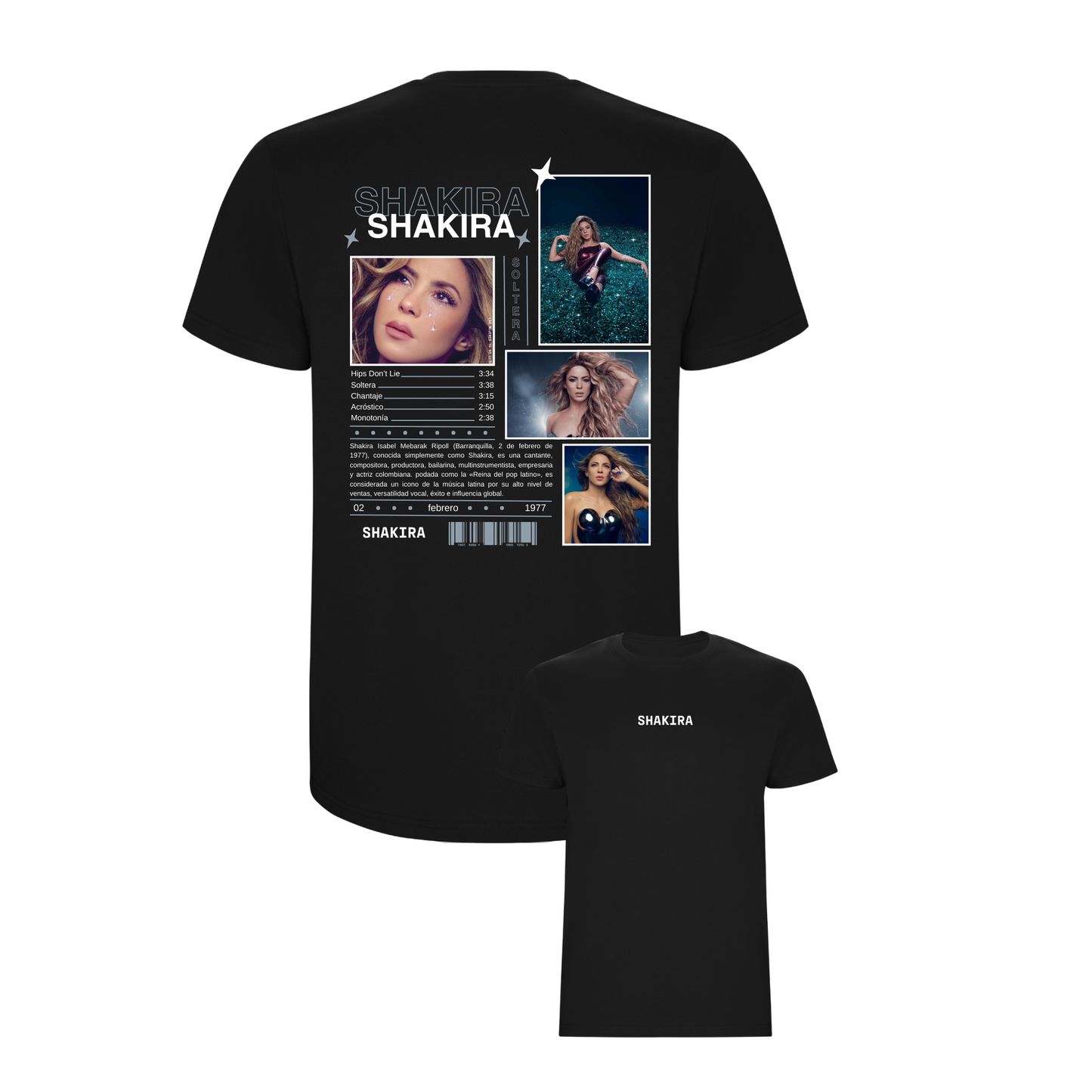 Camiseta Shakira