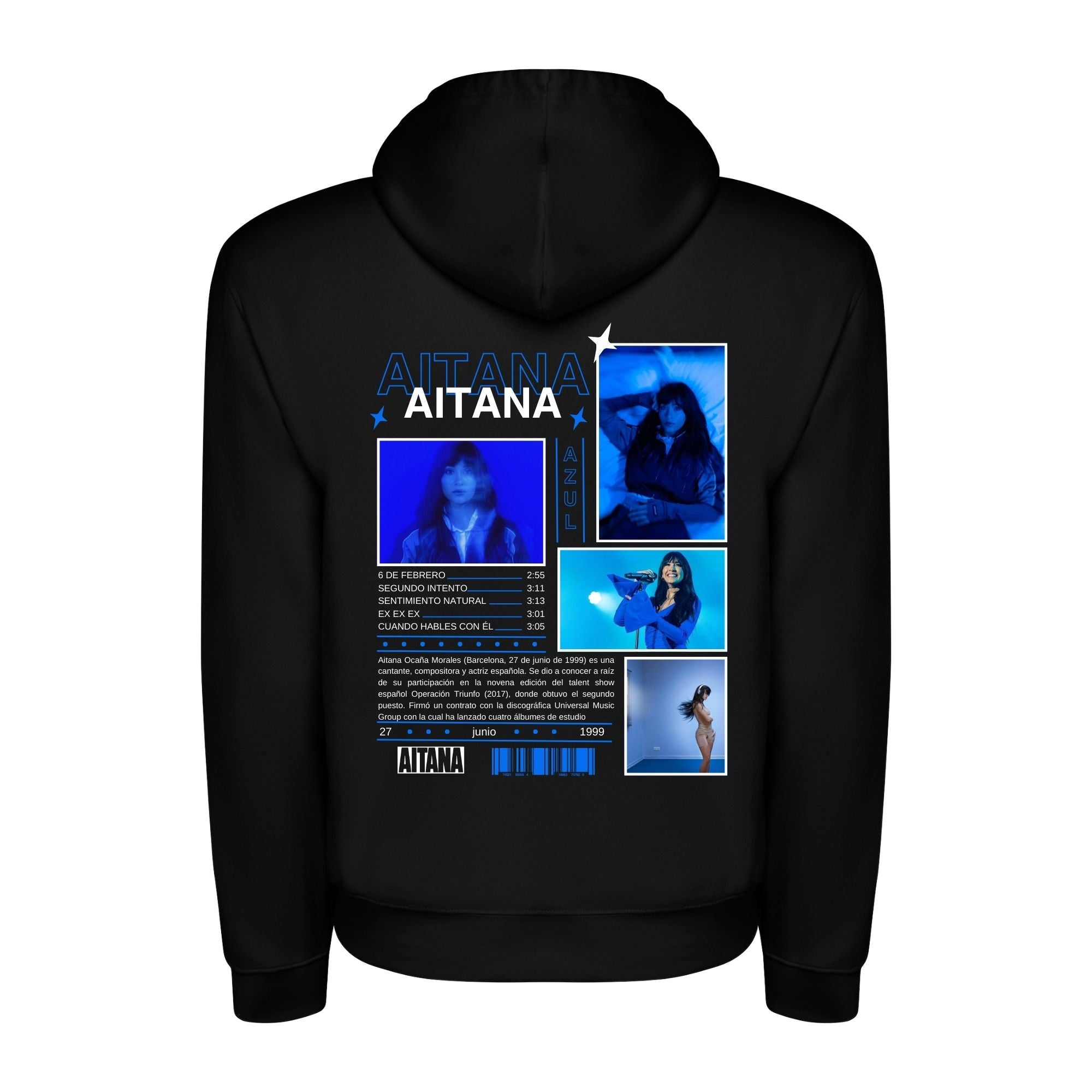 Sudadera Aitana (Cuarto Azul)