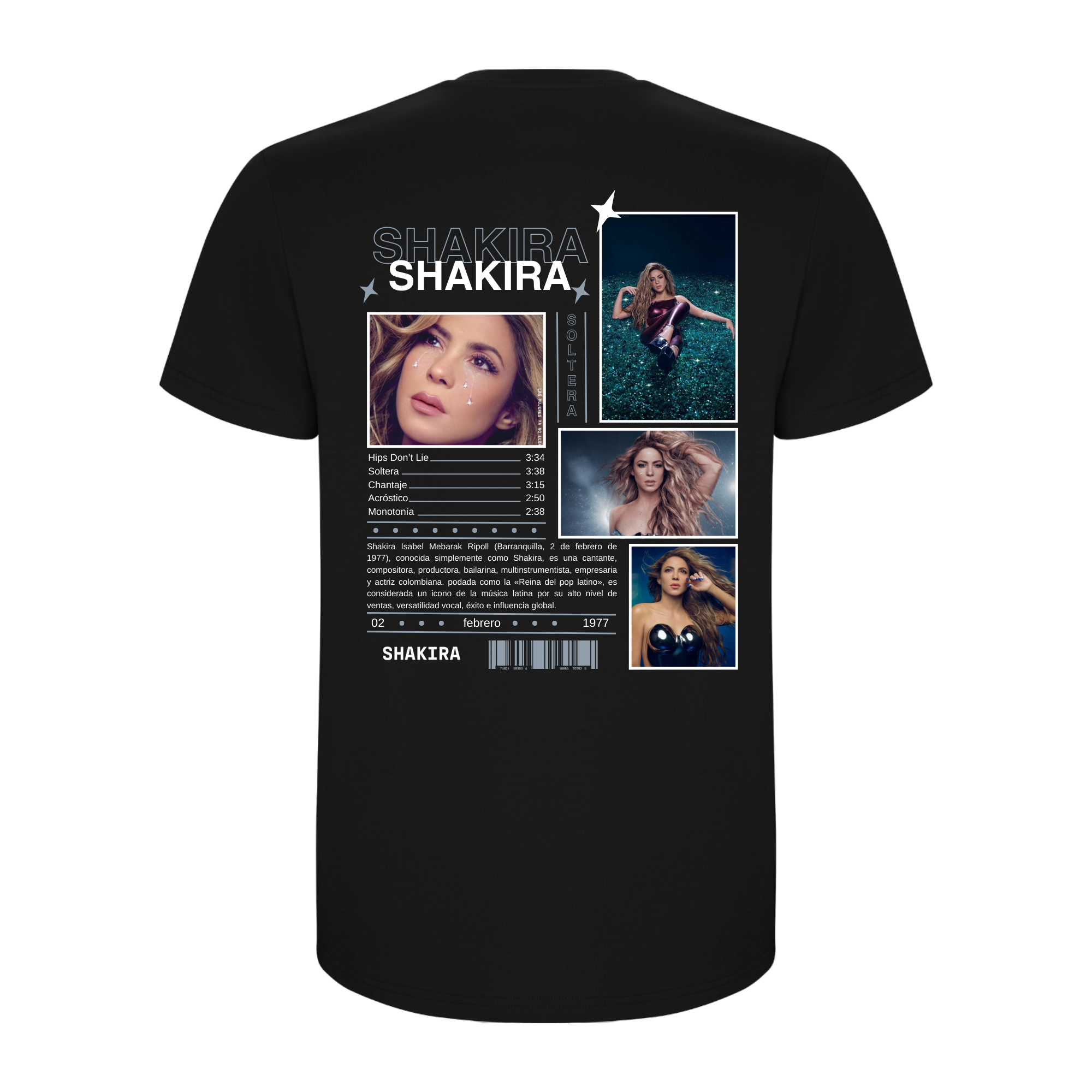 Camiseta Shakira