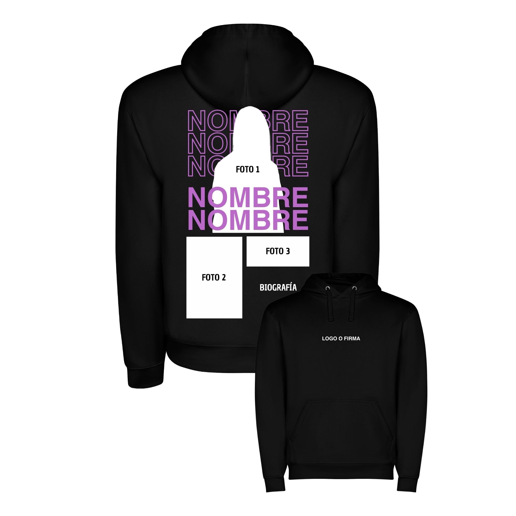 *Sudadera Star (personaliza con tu artista favorito)