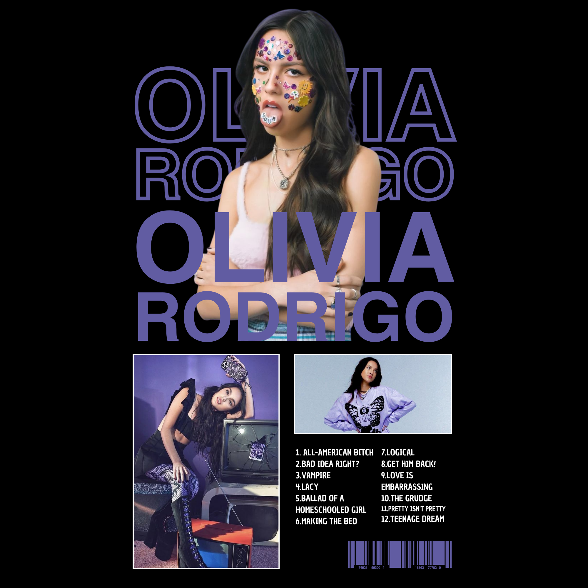 Camiseta Olivia Rodrigo